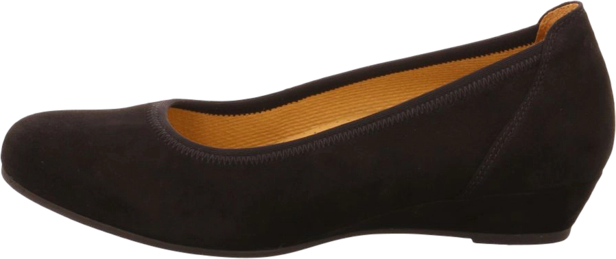 Gabor® Pumps, Veloursleder, FüR Damen, Schwarz, 38 2/3