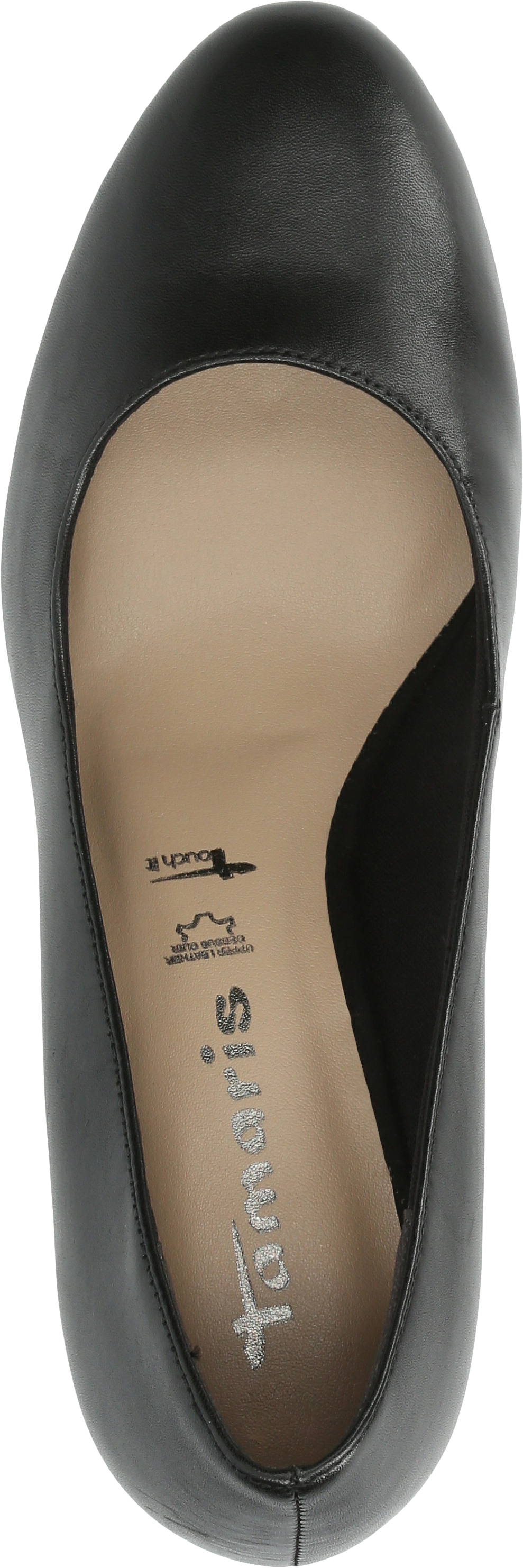 tamaris Pumps, Leder, Blockabsatz, FüR Damen, Schwarz, 41
