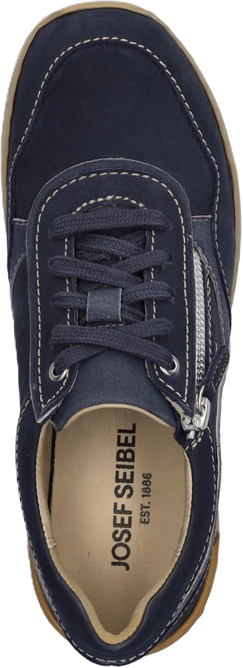 Seibel Sneaker "Sally 02", Leder, ZiernäHte, FüR Herren, Blau, 38