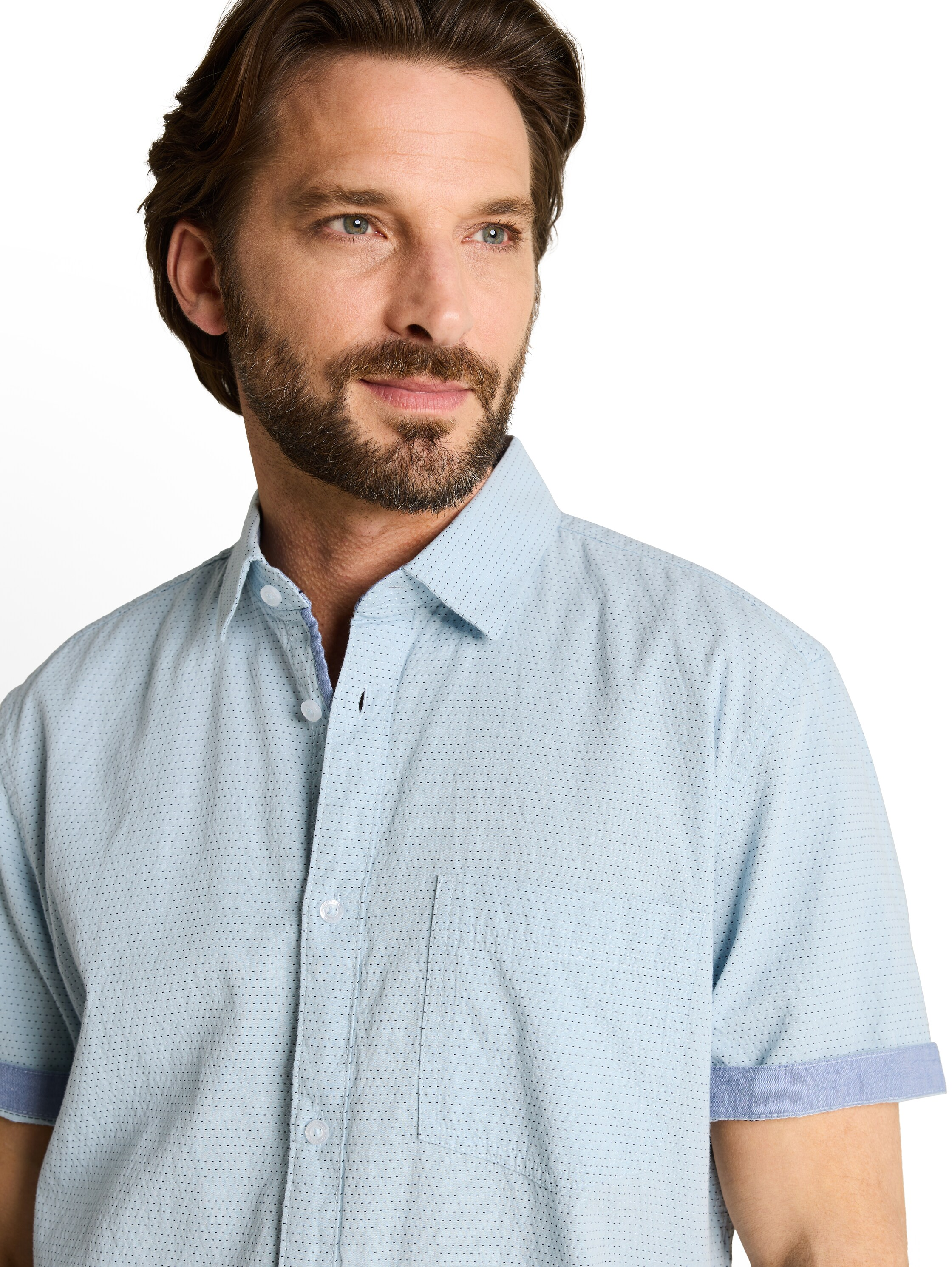 Tom Tailor Freizeithemd, Regular, Kurzarm, Kent, FüR Herren, Blau, Xl