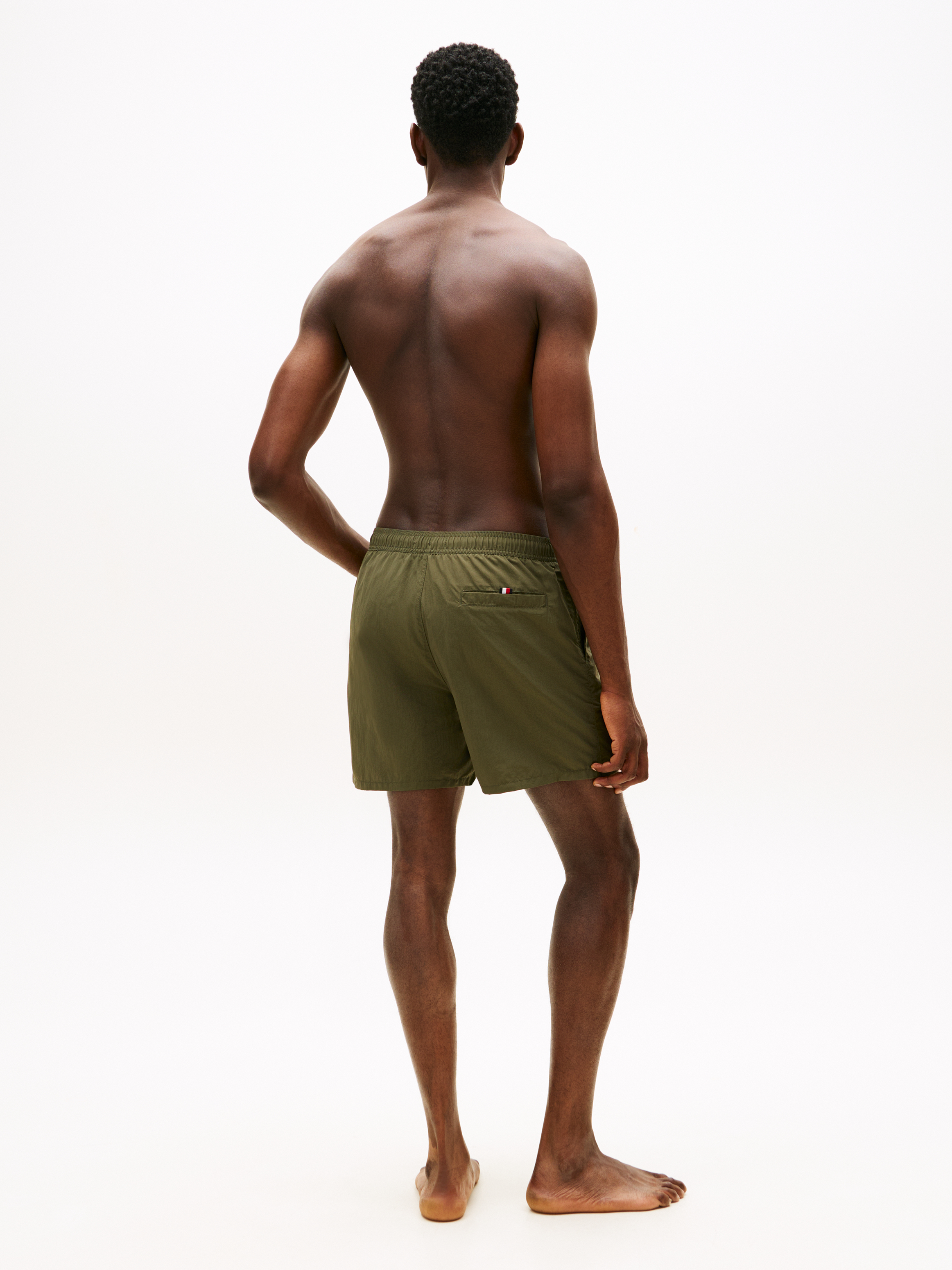 Tommy Hilfiger Badeshorts, Schnelltrocknend, FüR Herren, GrüN, M