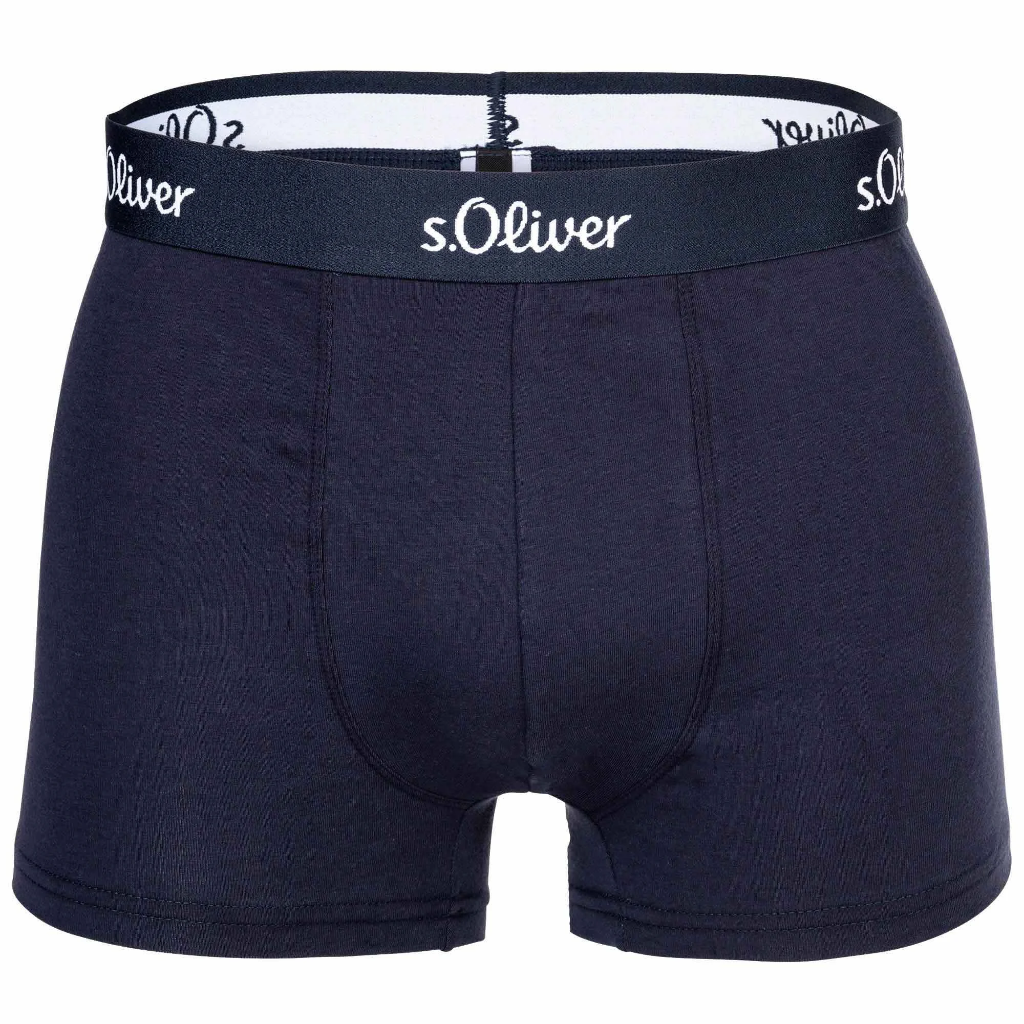 S.Oliver Pants, 3Er-Pack, Logo-Bund, FüR Herren, Blau|Schwarz, M