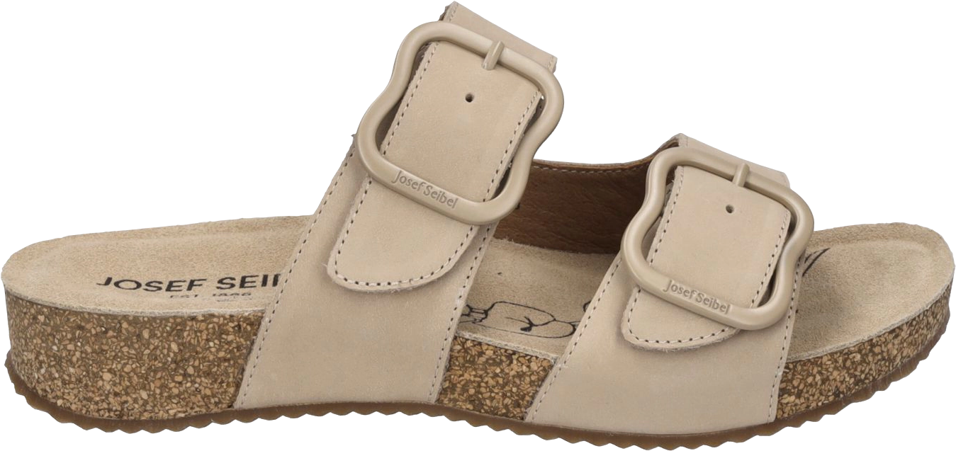 Seibel Pantoletten "Tonga 64", Leder, Weite G, FüR Damen, Beige, 40