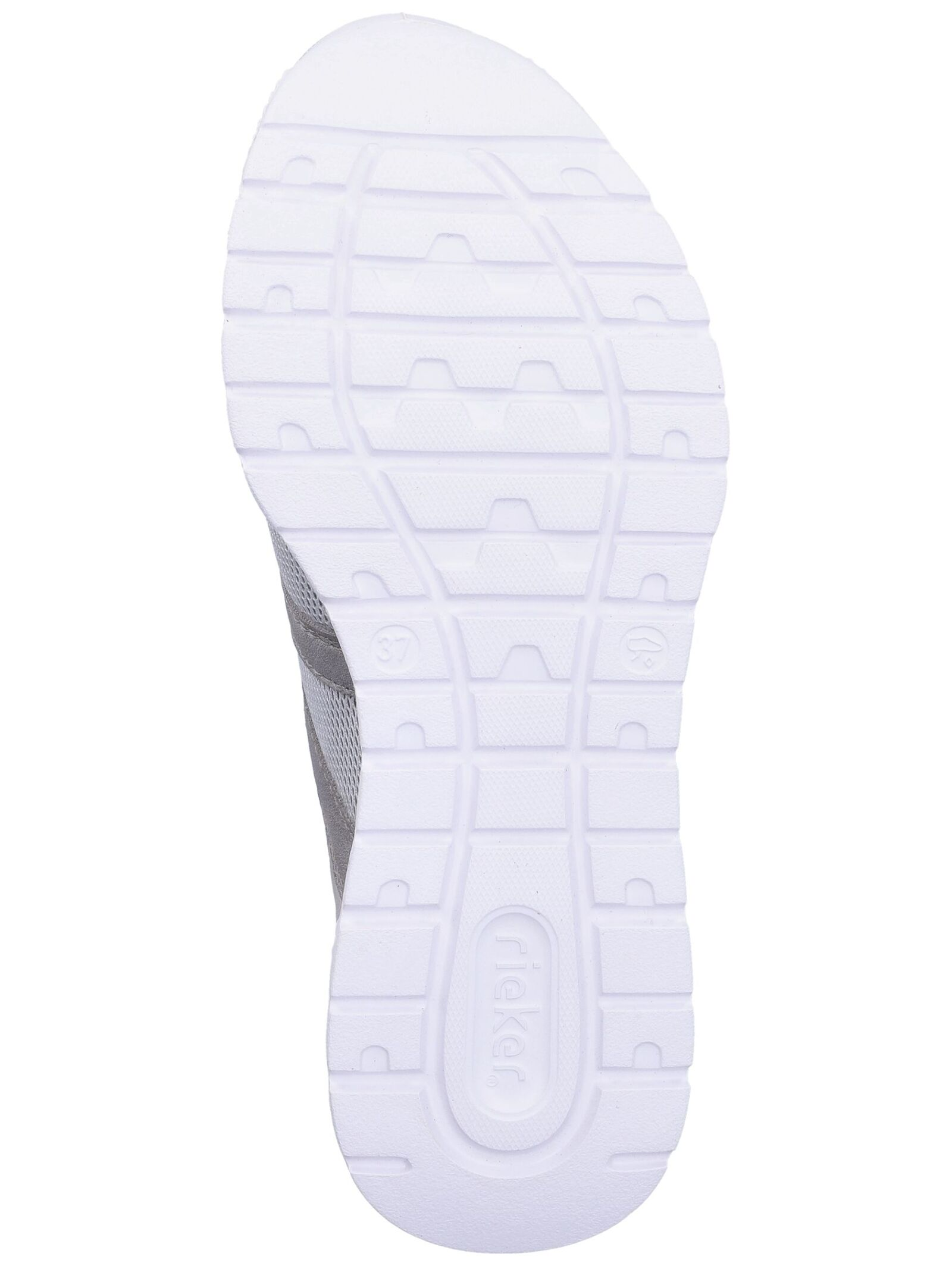 Rieker Lederimitat Sneaker, Grau, 42