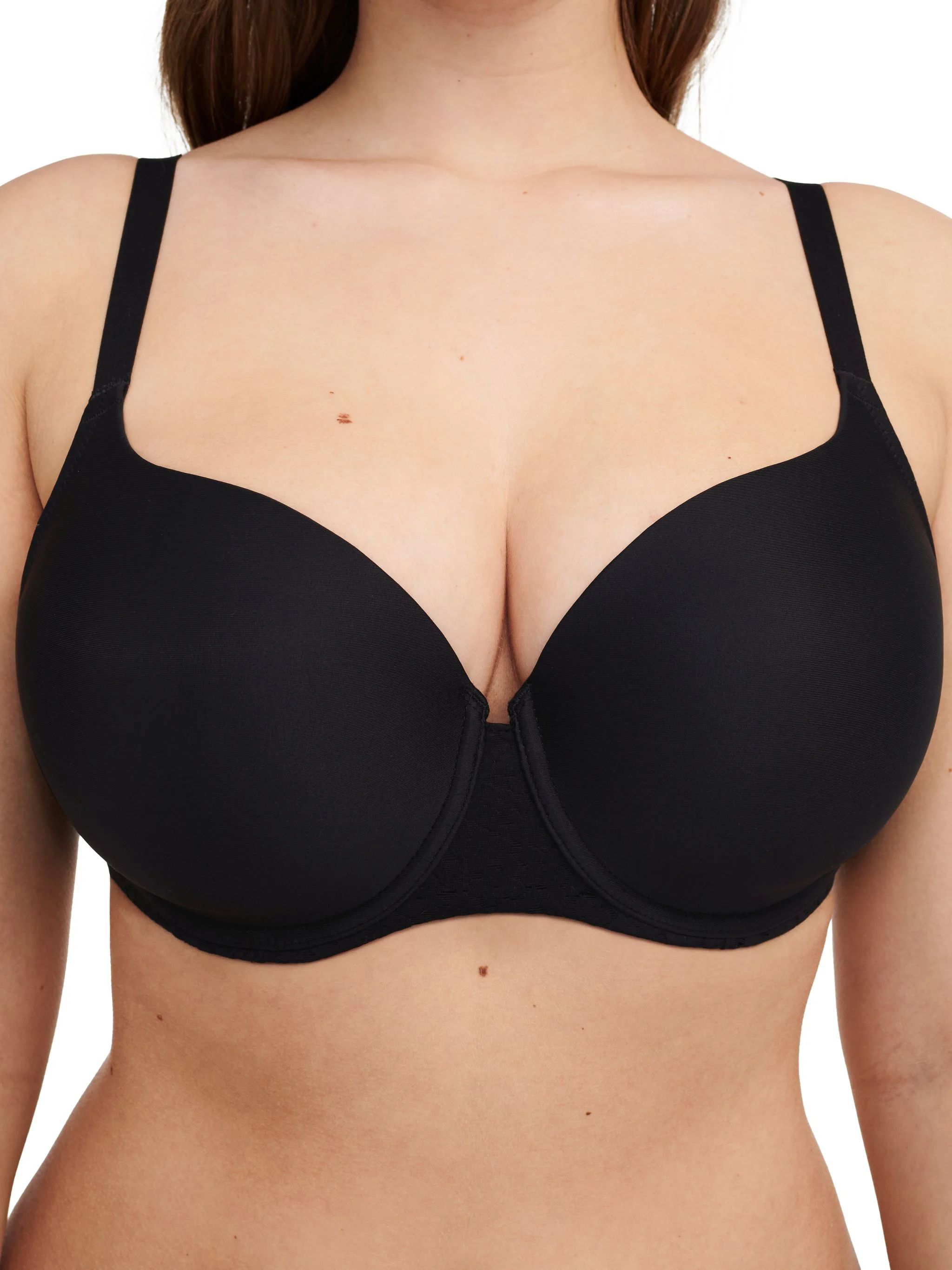 Chantelle Norah T-Shirt-Bh, Spitze, FüR Damen, Schwarz, 75D