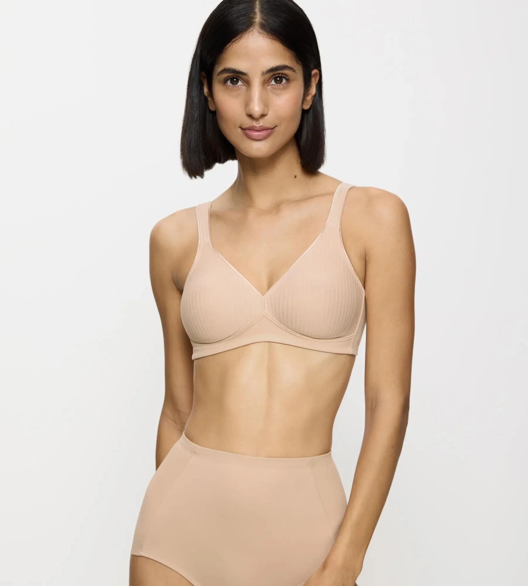 Triumph Modern Soft + Cotton BüGellos-Bh, FüR Damen, Beige, 90D