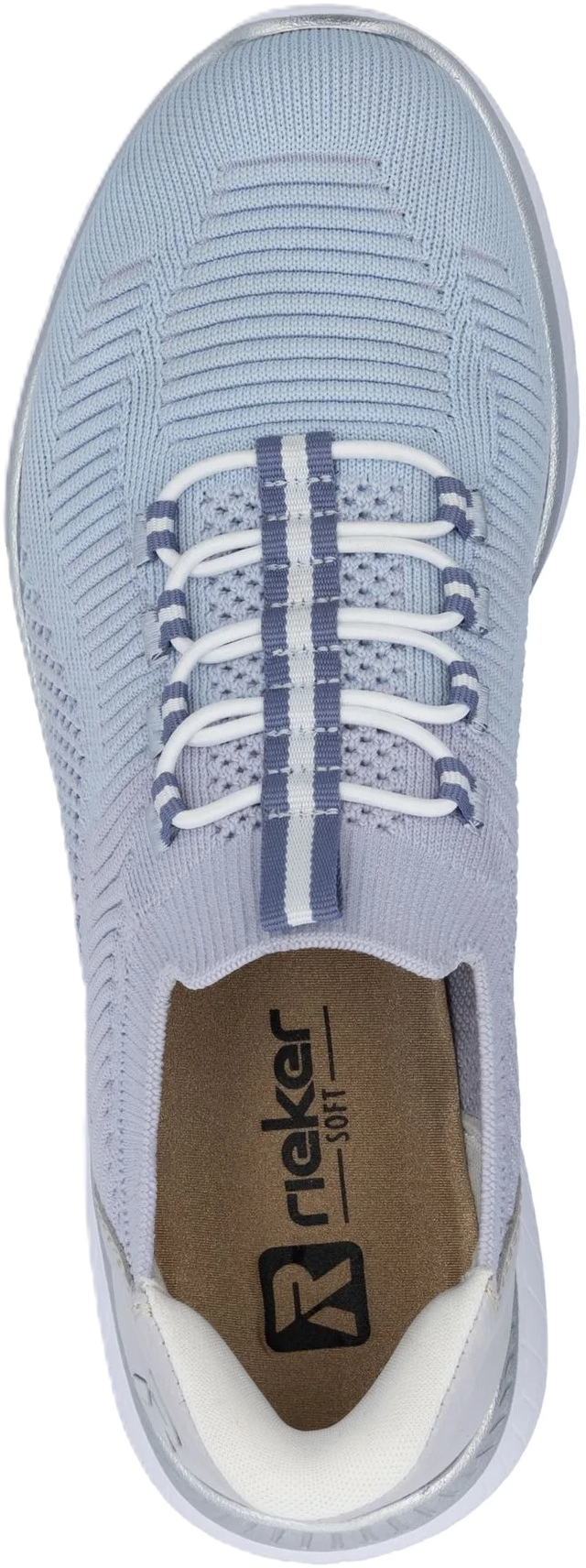 Rieker Sneaker, BelüFtungslöCher, FüR Damen, Blau, 41