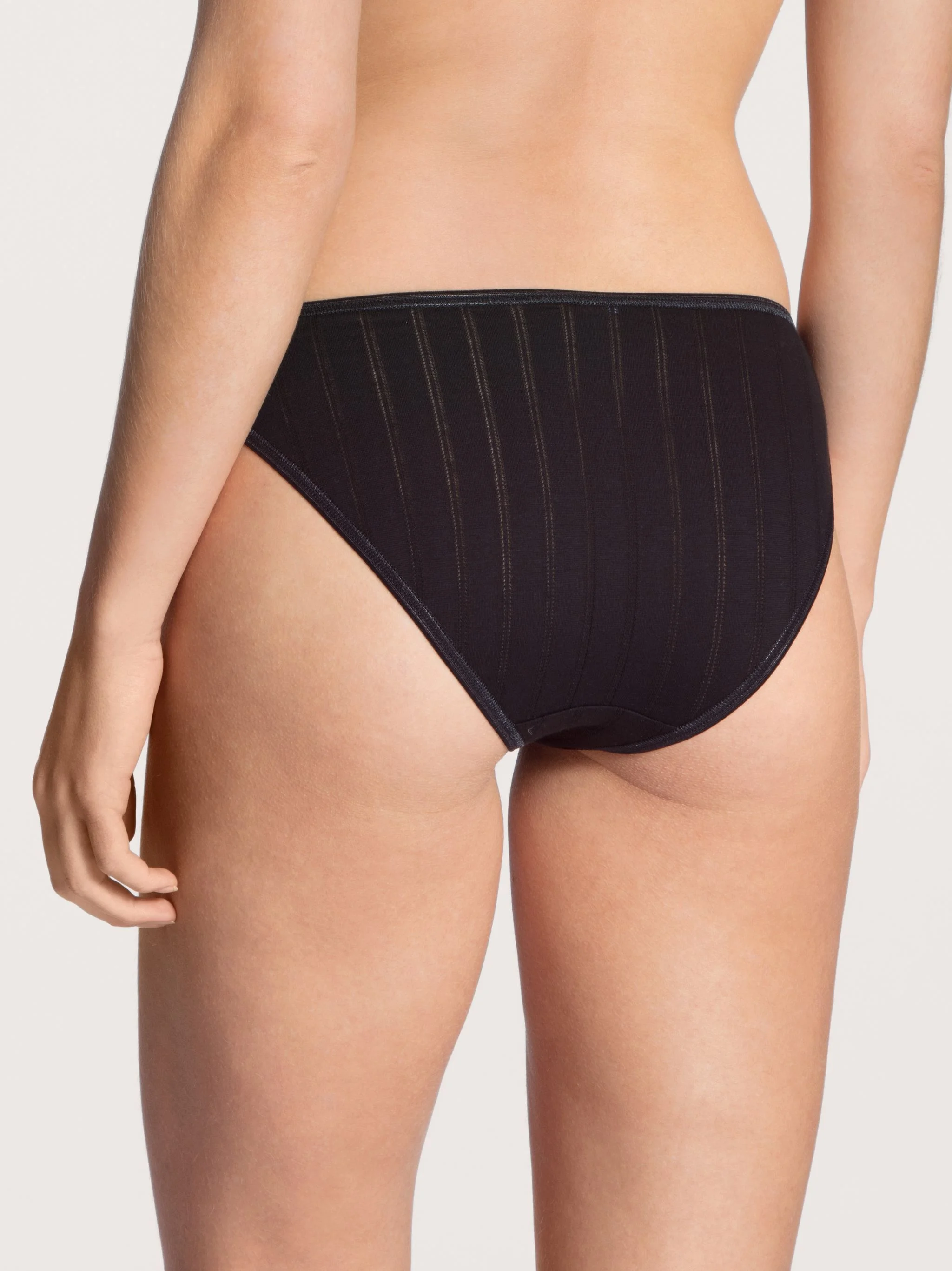 Calida Etude Toujours Slip, Spitzen-Details, Zierschleife, FüR Damen, Schwarz, L