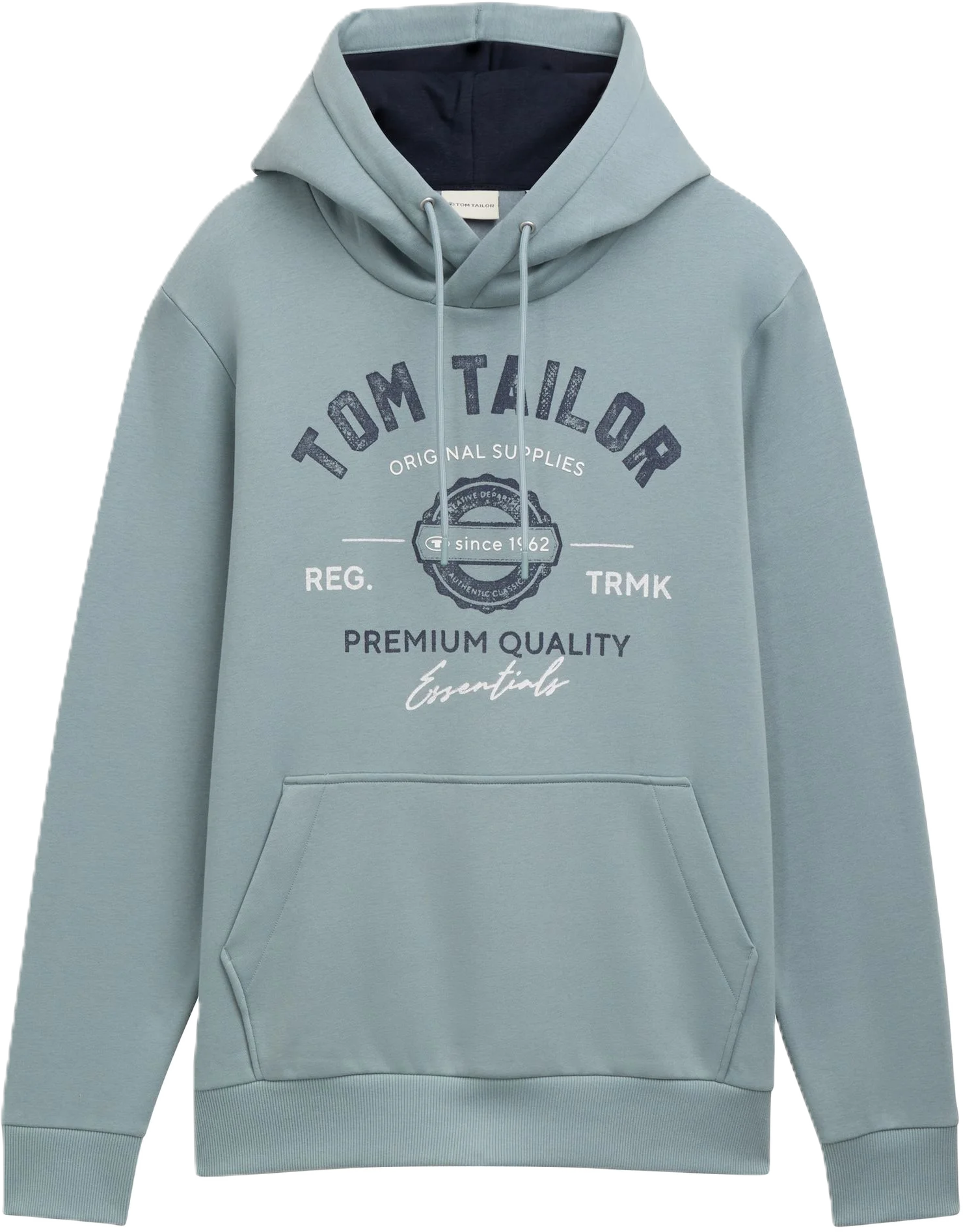 Tom Tailor Hoodie, Kapuze, Tunnelzug, FüR Herren, GrüN, S
