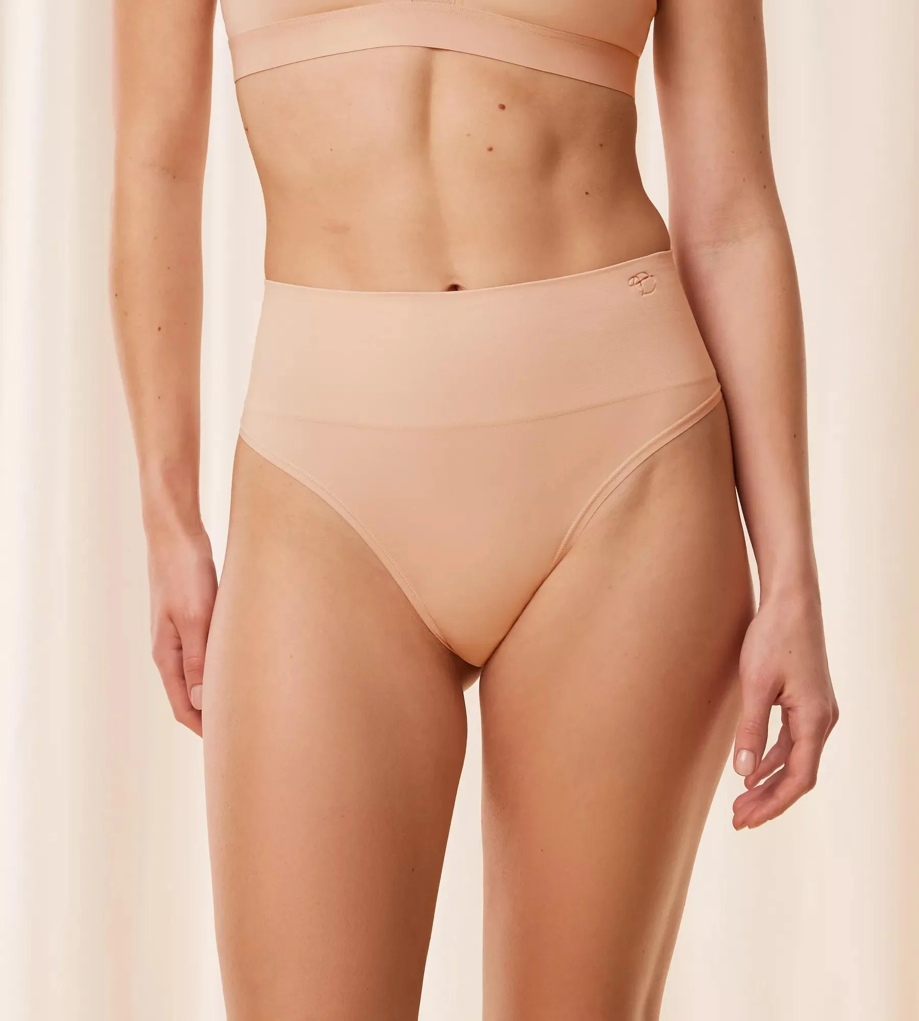 Triumph Soft Sculpt Tanga, Nahtlos, FüR Damen, Beige, 44