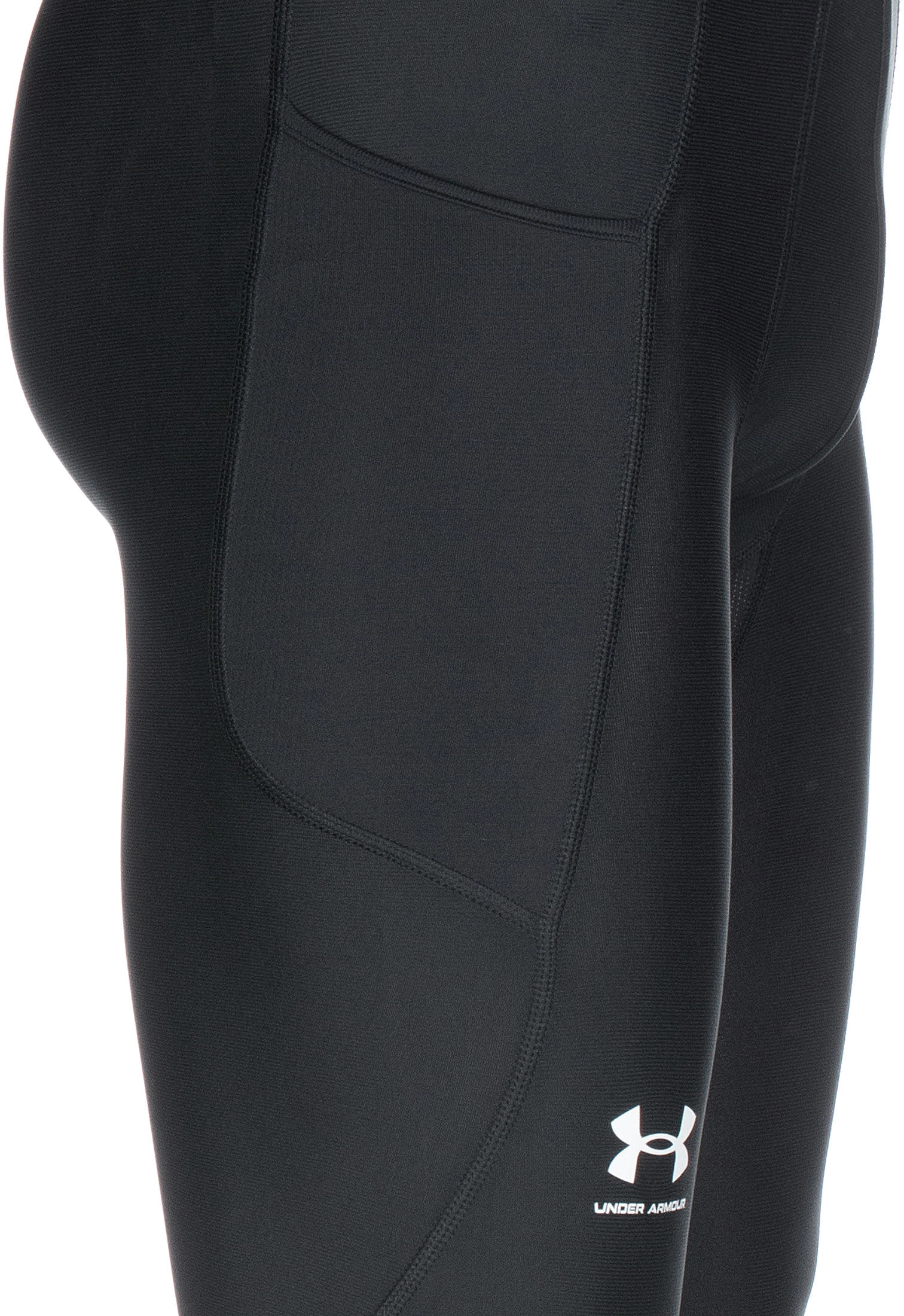 Under Armour Sport-Tights "Heatgear", Kompressionspassform, Logo-Bund, FüR Herren, Schwarz, Xxl