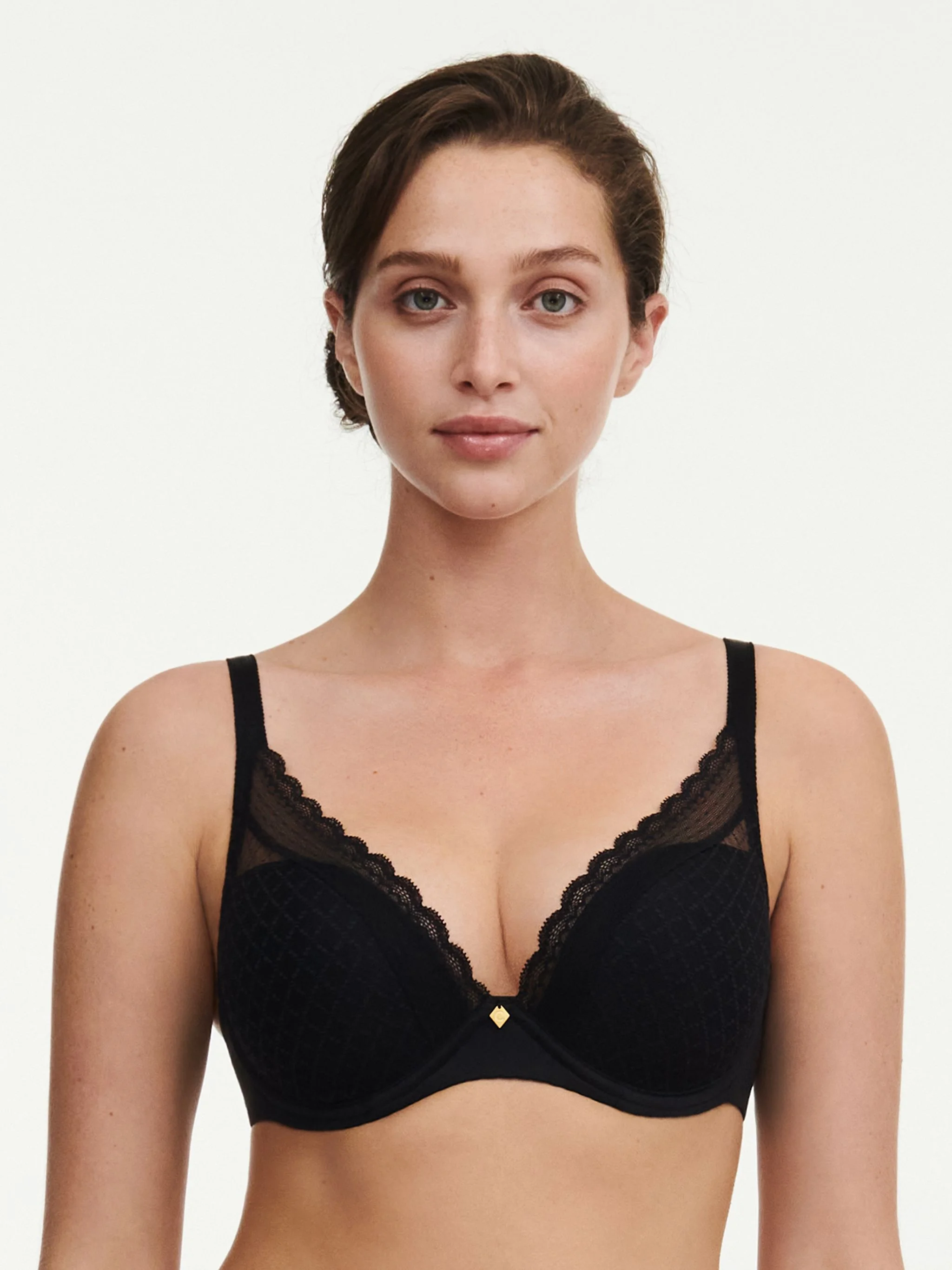 Chantelle Norah BüGel- Bh, Spitze, FüR Damen, Schwarz, 80B