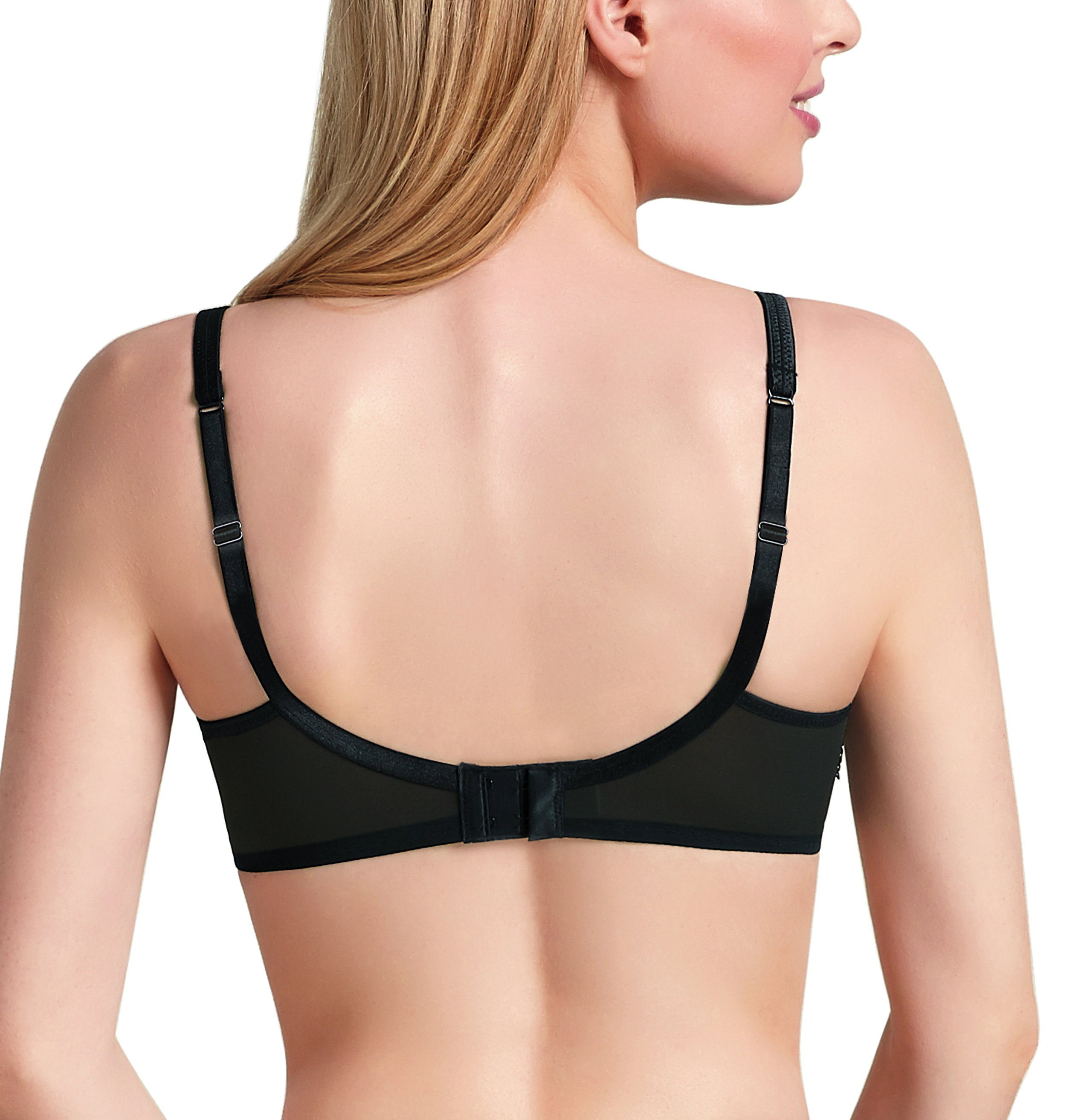 Rosa Faia Lace Rose BüGelloser Bh, Zierschleife, Softcups, FüR Damen, Schwarz, 90G