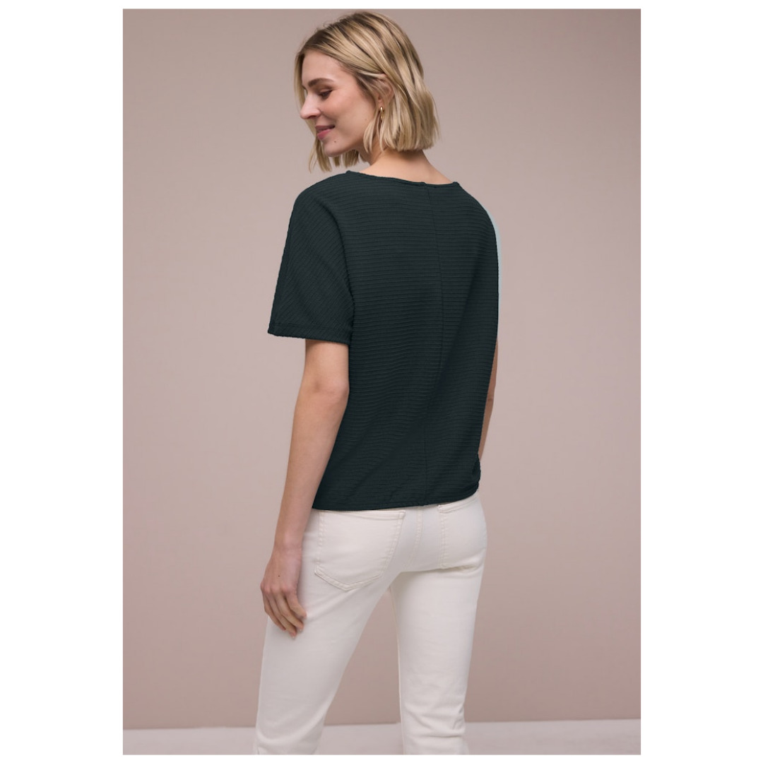 Street One T-Shirt, U-Boot-Ausschnitt, FüR Damen, GrüN, 40