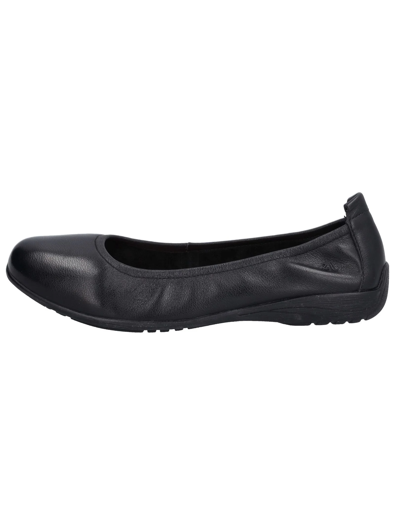 Seibel Ballerinas "Fenja", Leder, Gummizug, FüR Damen, Schwarz, 38