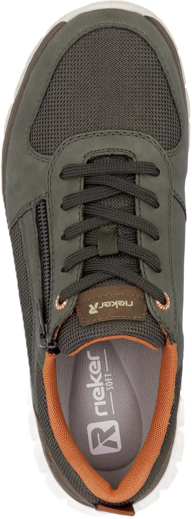 Rieker Sneaker, Leder, FüR Herren, GrüN, 44