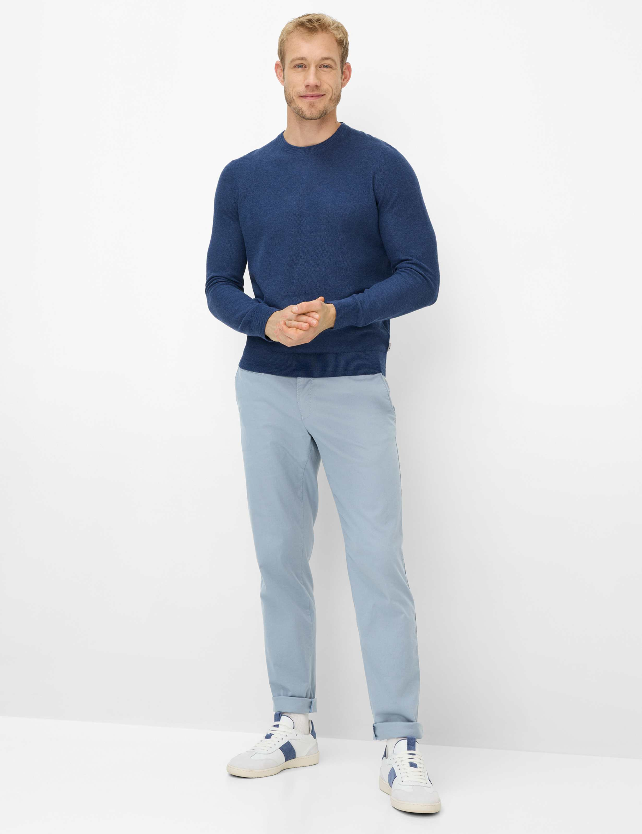 Brax Chino Fabio, Hi-Flex, FüR Herren, Blau, 36/34
