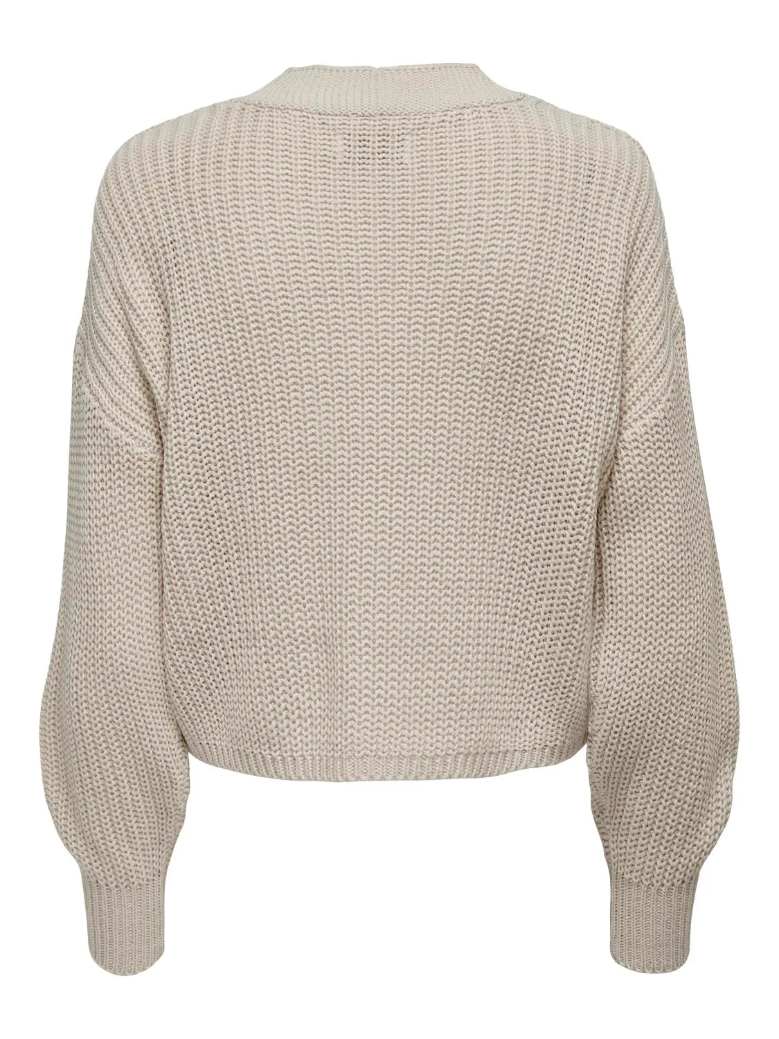 Only® Strickjacke, Knopfleiste, V-Ausschnitt FüR Damen, Beige, L