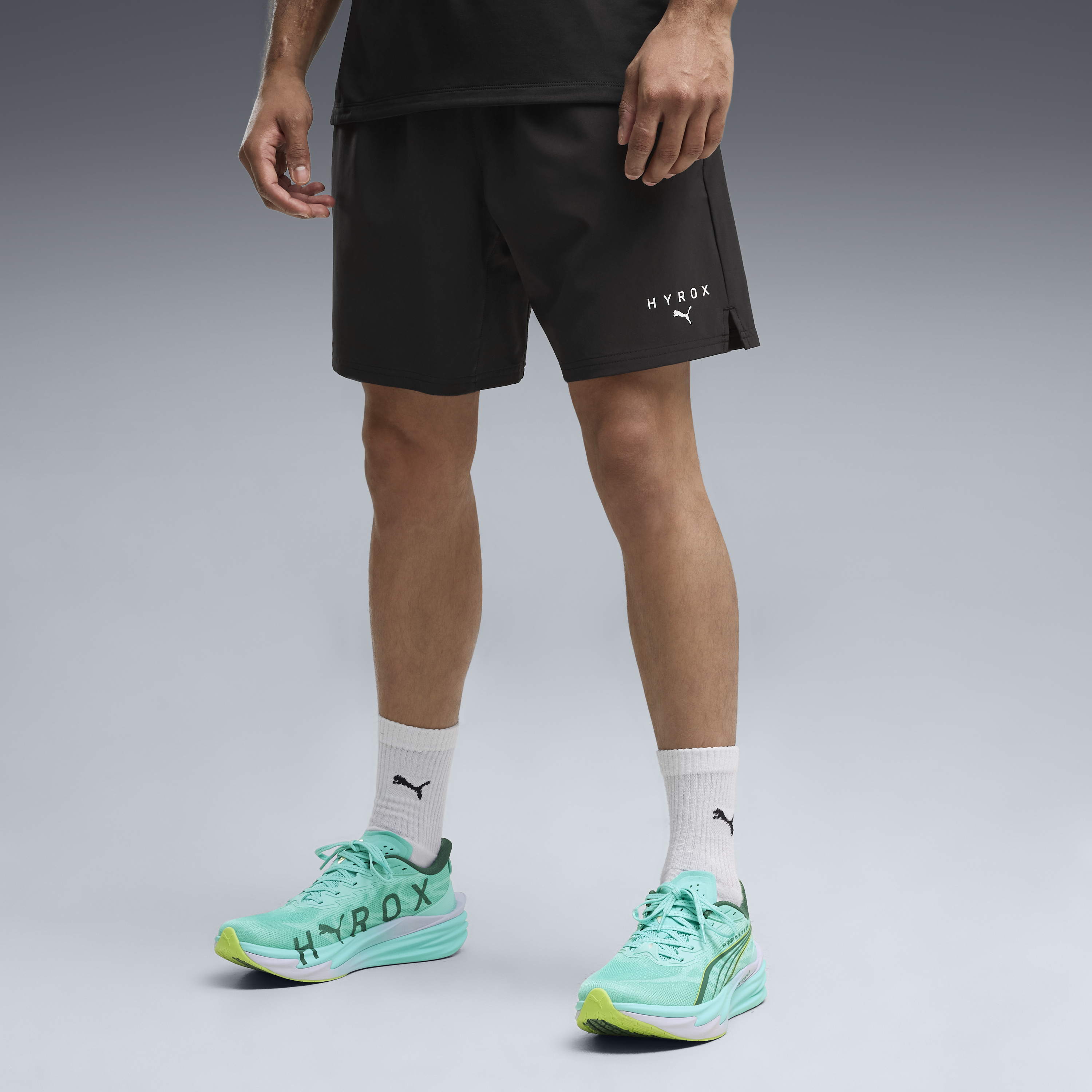 Puma® Trainings-Shorts Hyrox, Gummibund, FüR Herren, Schwarz, M