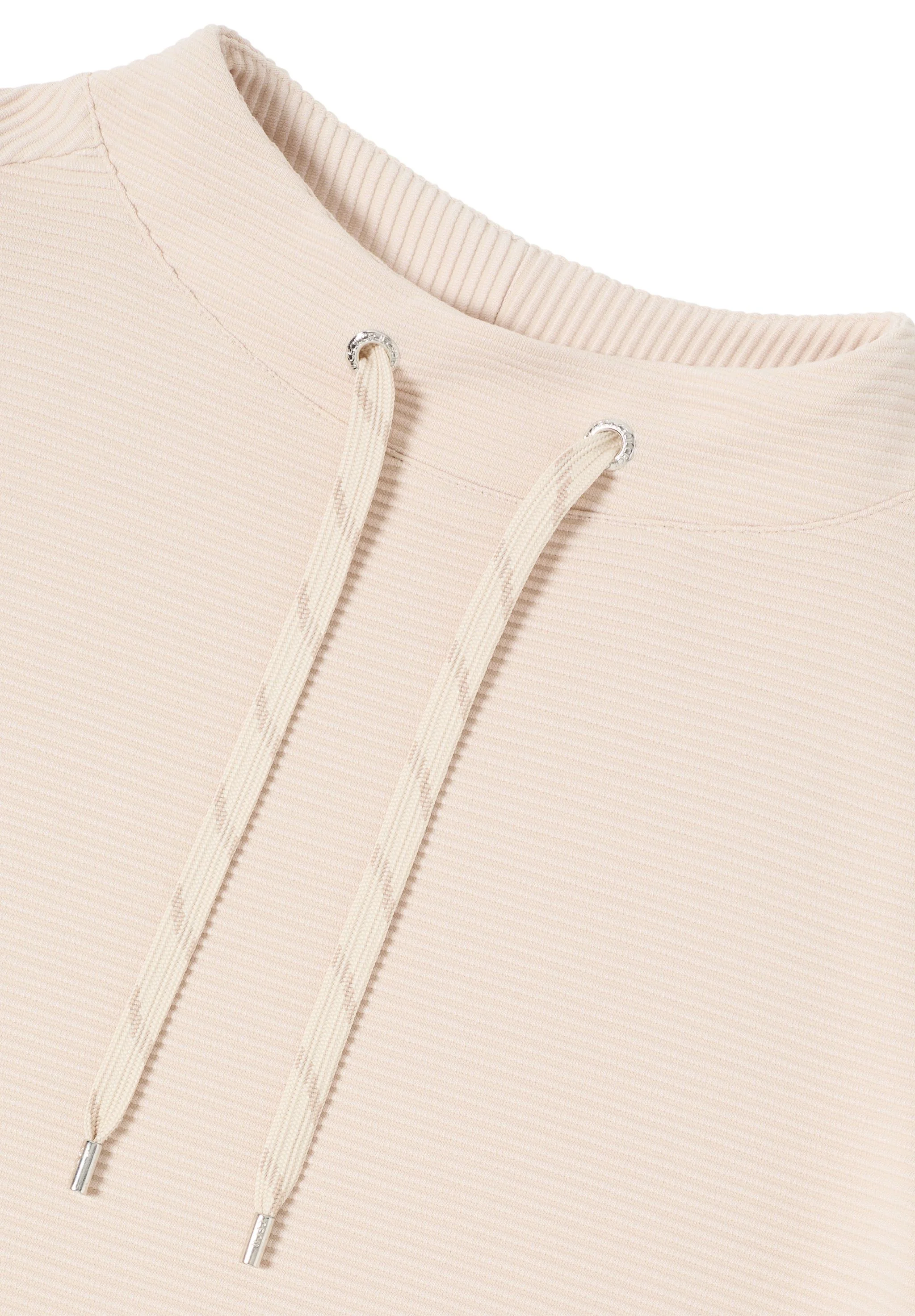 cecil Langarmshirt, Tunnelzug, FüR Damen, Beige, M