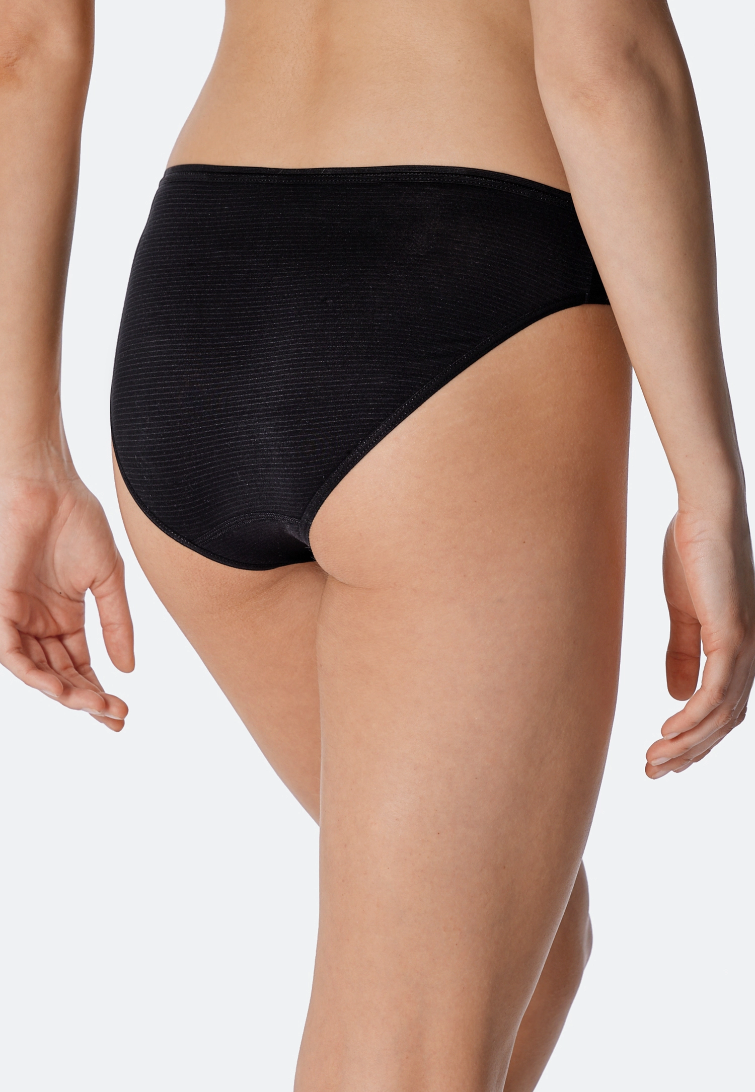 Schiesser Modal Essential Slips, 2Er-Pack, FüR Damen, Schwarz, 42
