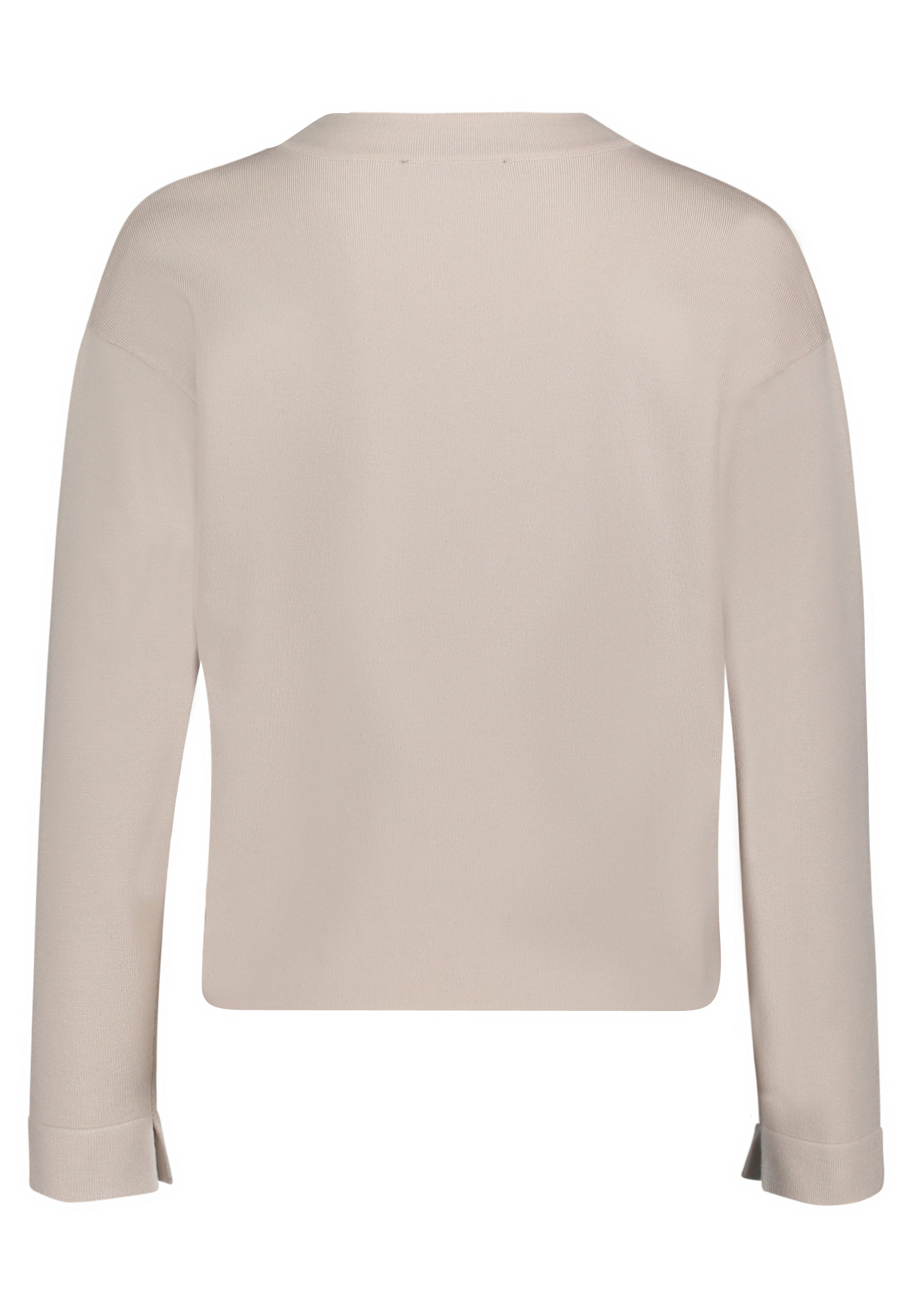 Betty Barclay Feinstrickpullover Mit Seitenschlitzen, Beige, 48
