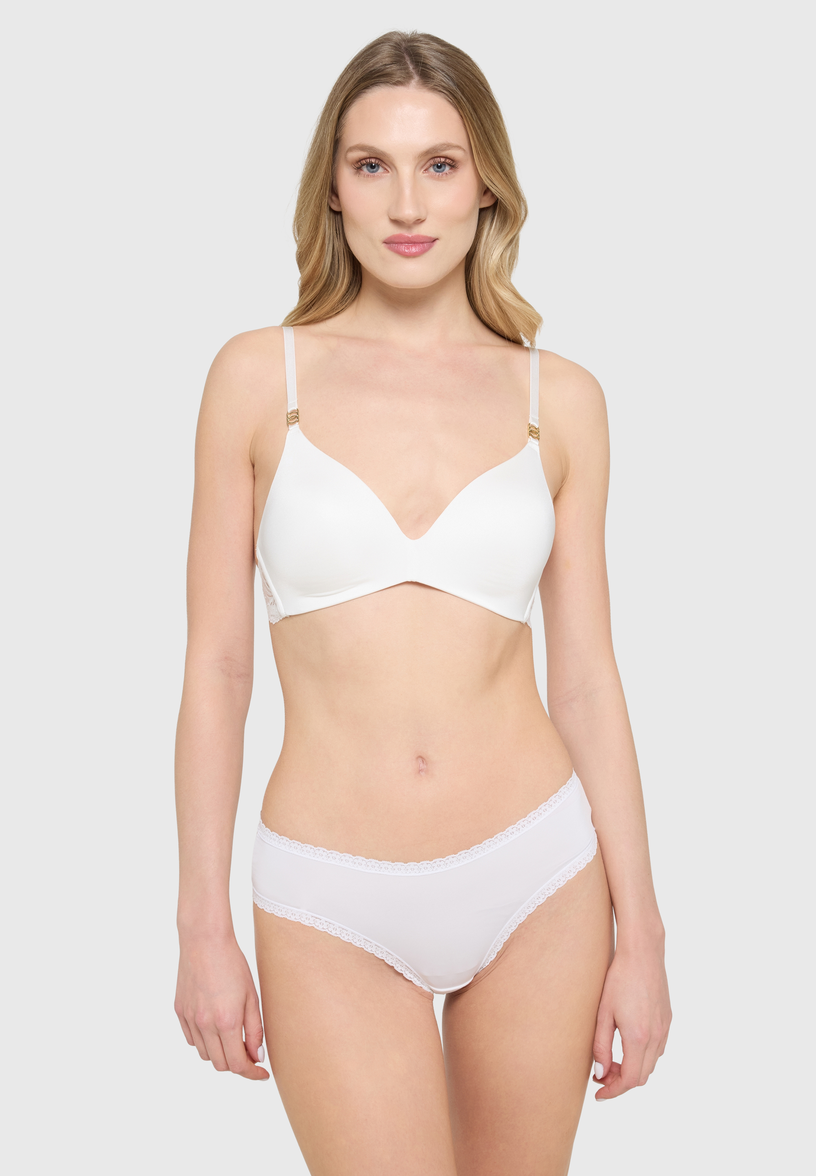 Lascana Bralette Alexia, BüGellos, FüR Damen, Weiß, 70 C