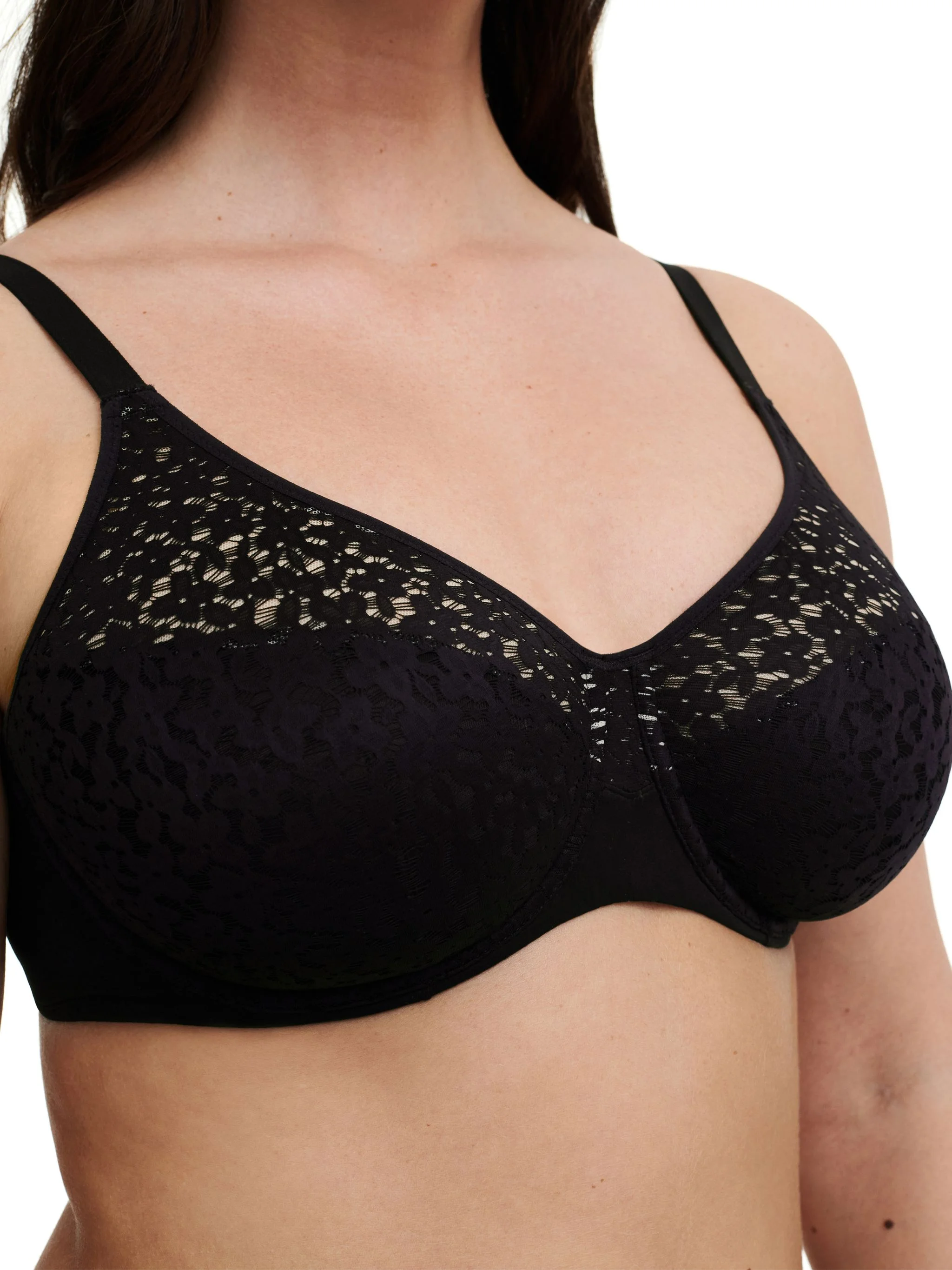 Chantelle Norah BüGel Bh, Spitze, FüR Damen, Schwarz, 85D