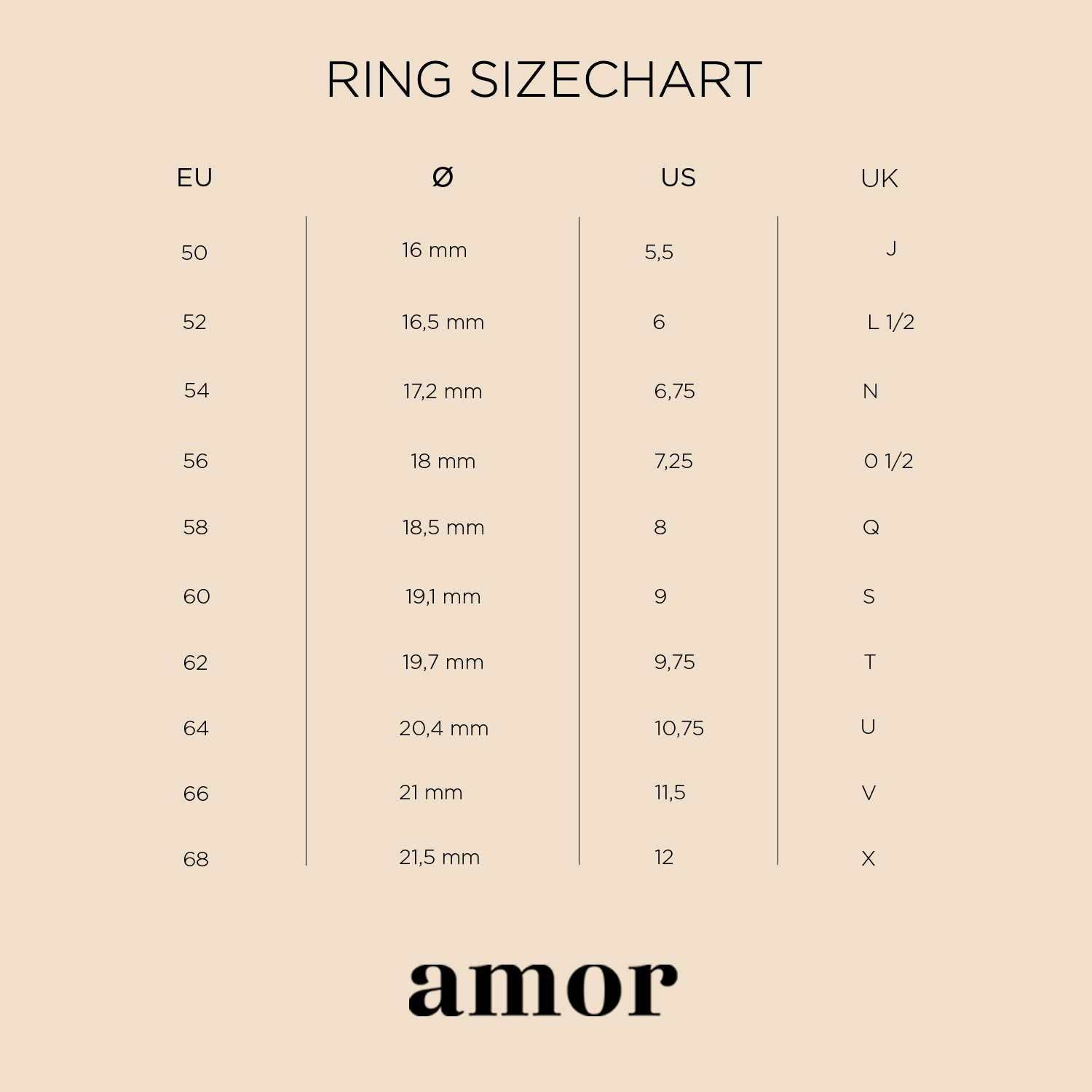 Amor Ring FüR Damen, 925 Sterling Silber, Zirkonia Synth., Gold, 54