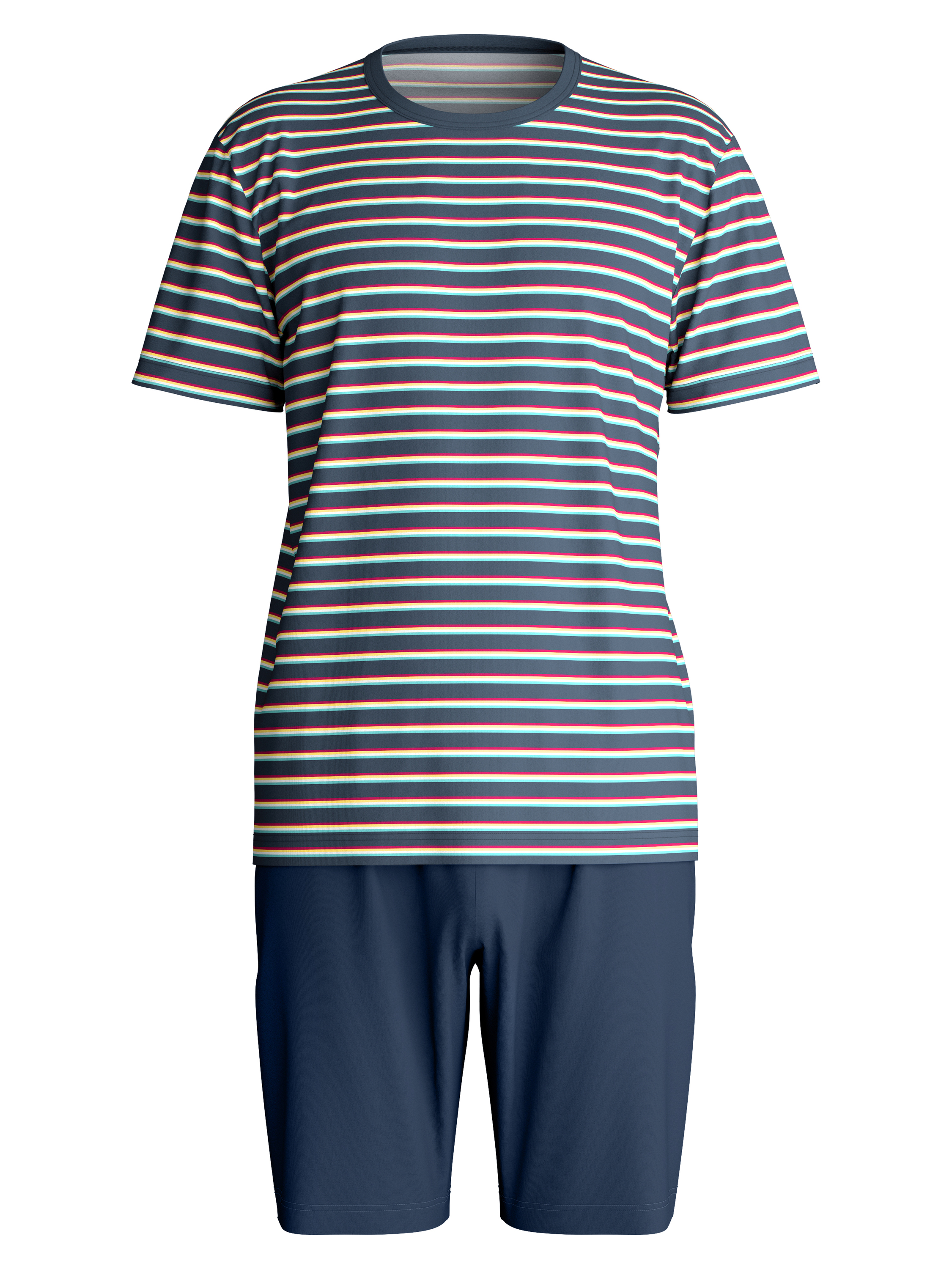 Calida Schlafanzug, Kurz, FüR Herren, Blau, S