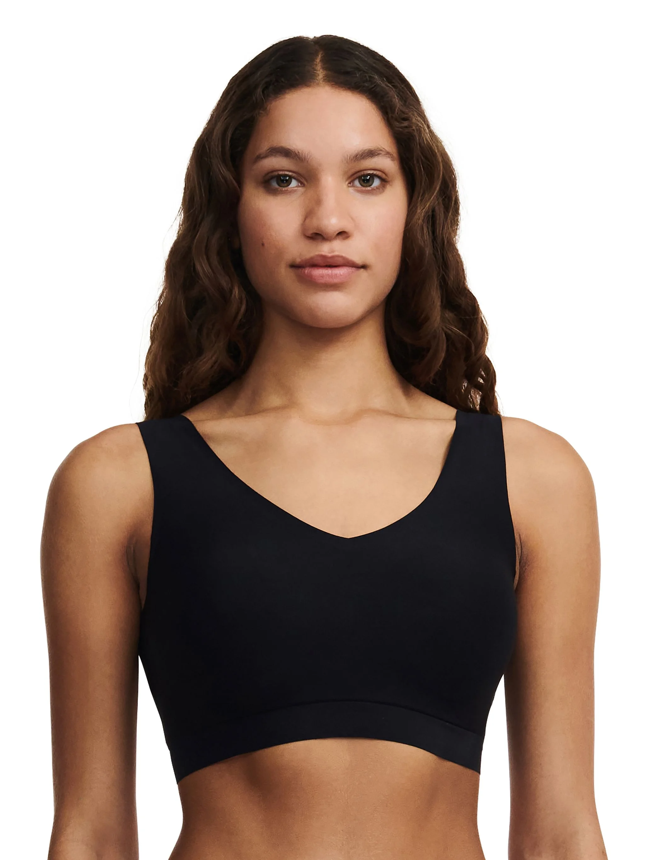 Chantelle Bustier, Uni, Breite TräGer, FüR Damen, Schwarz, Xl/Xxl