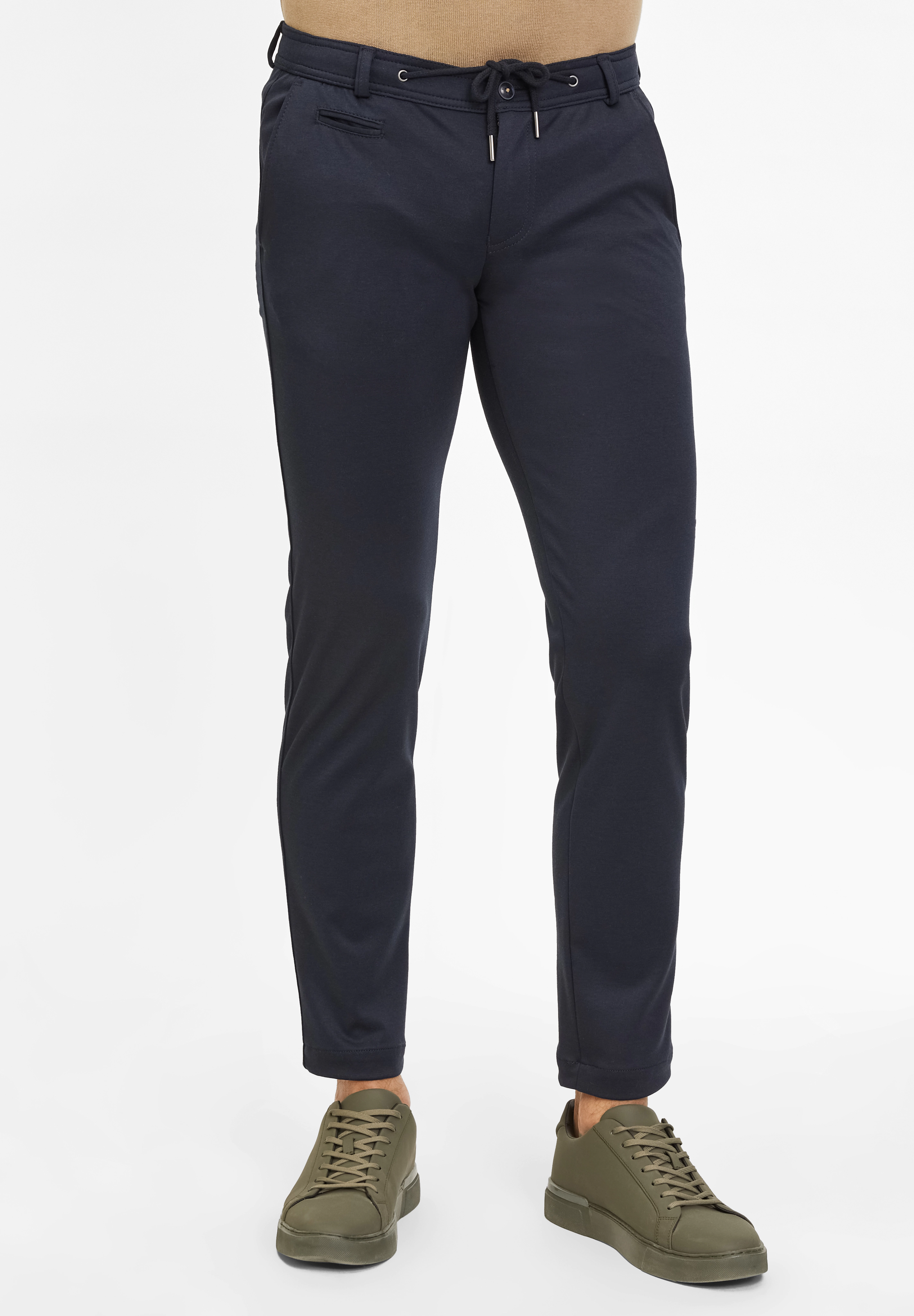 Bugatti Freizeithose, Tunnelzug, Paspeltasche, FüR Herren, Blau, 32/32