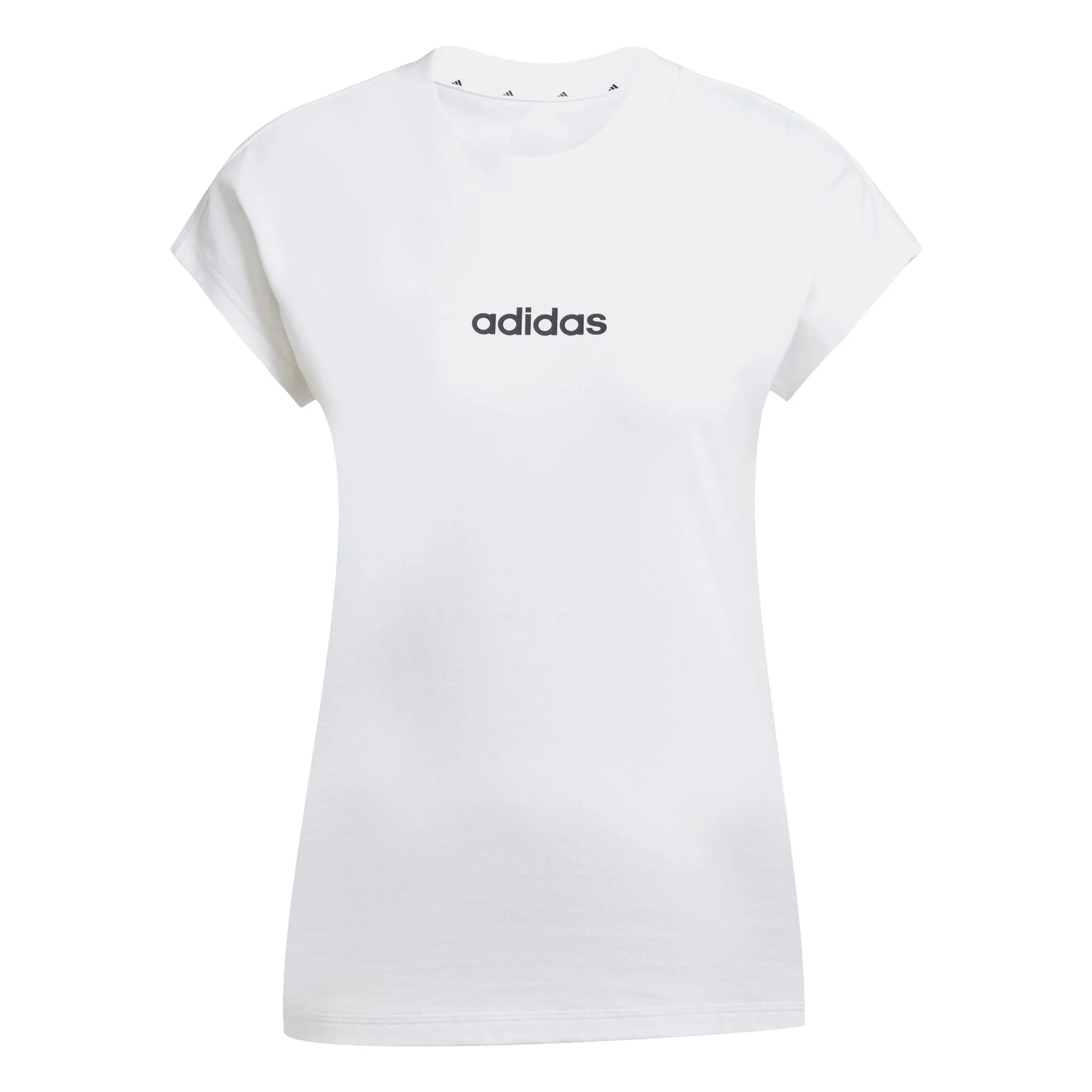 Adidas Essentials T-Shirt, Baumwolle, FüR Damen, Weiß, XL