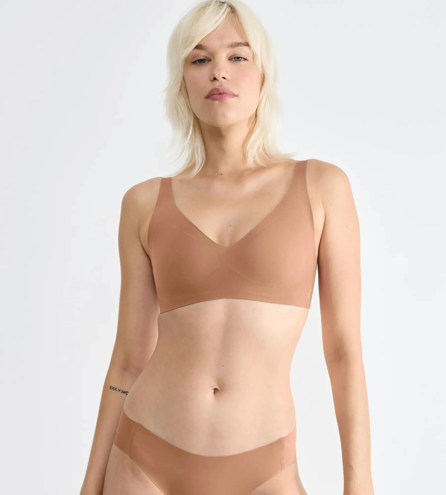 Sloggi Zero Feel 2.0 Soft Bralette, BüGellos, Atmungsaktiv, FüR Damen, Braun, S