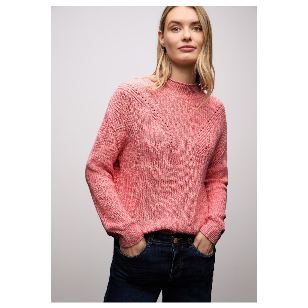 Street One Pullover "Mouline", FüR Damen, Mehrfarbig, 40