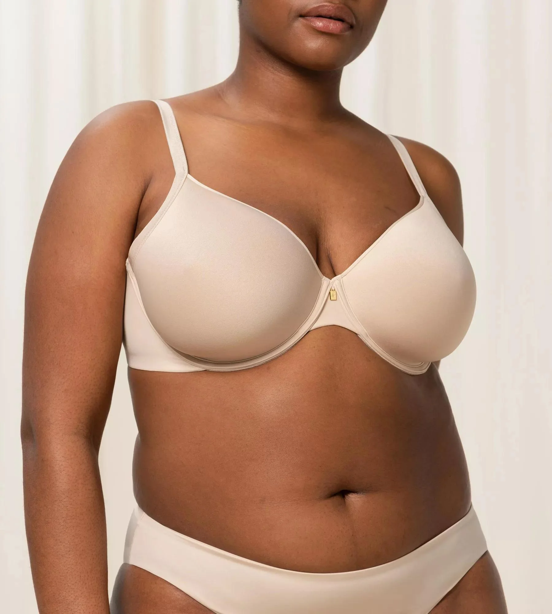Triumph Body Make-Up Essentials BüGel-Bh, Mikrofaser, Leichte Polsterung, FüR Damen, Beige, 85D