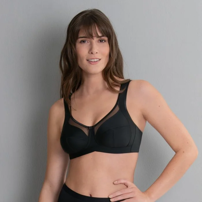 Anita Clara Soft-Bh, BüGellos, Komfort-TräGer, FüR Damen, Schwarz, 85D