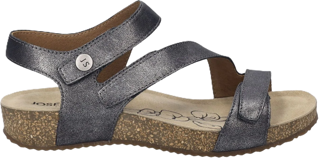 Seibel Sandalen "Tonga 25", Klettverschluss, FüR Damen, Grau, 36