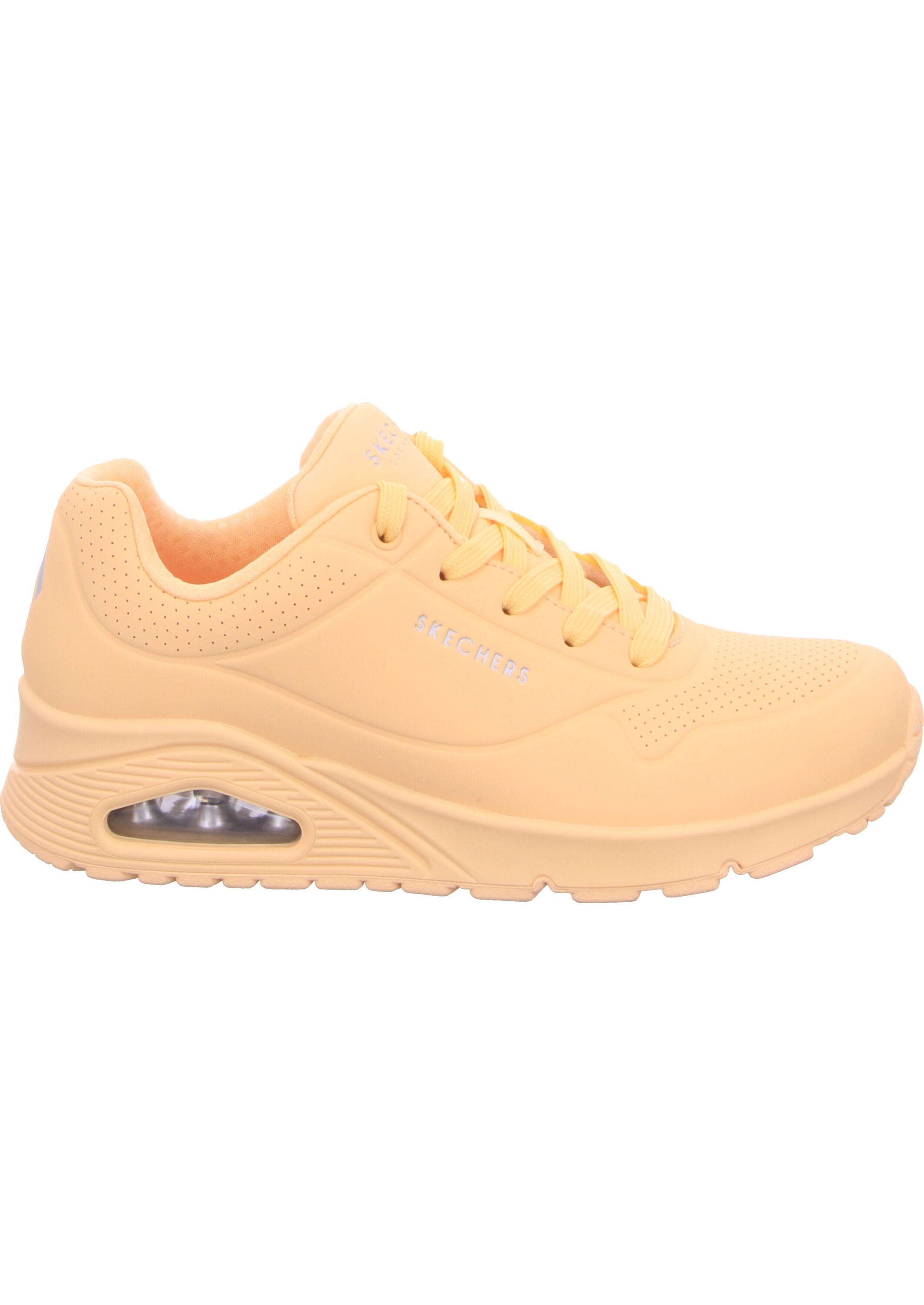 Skechers® Sneaker, Kunstleder, FüR Damen, Orange, 41