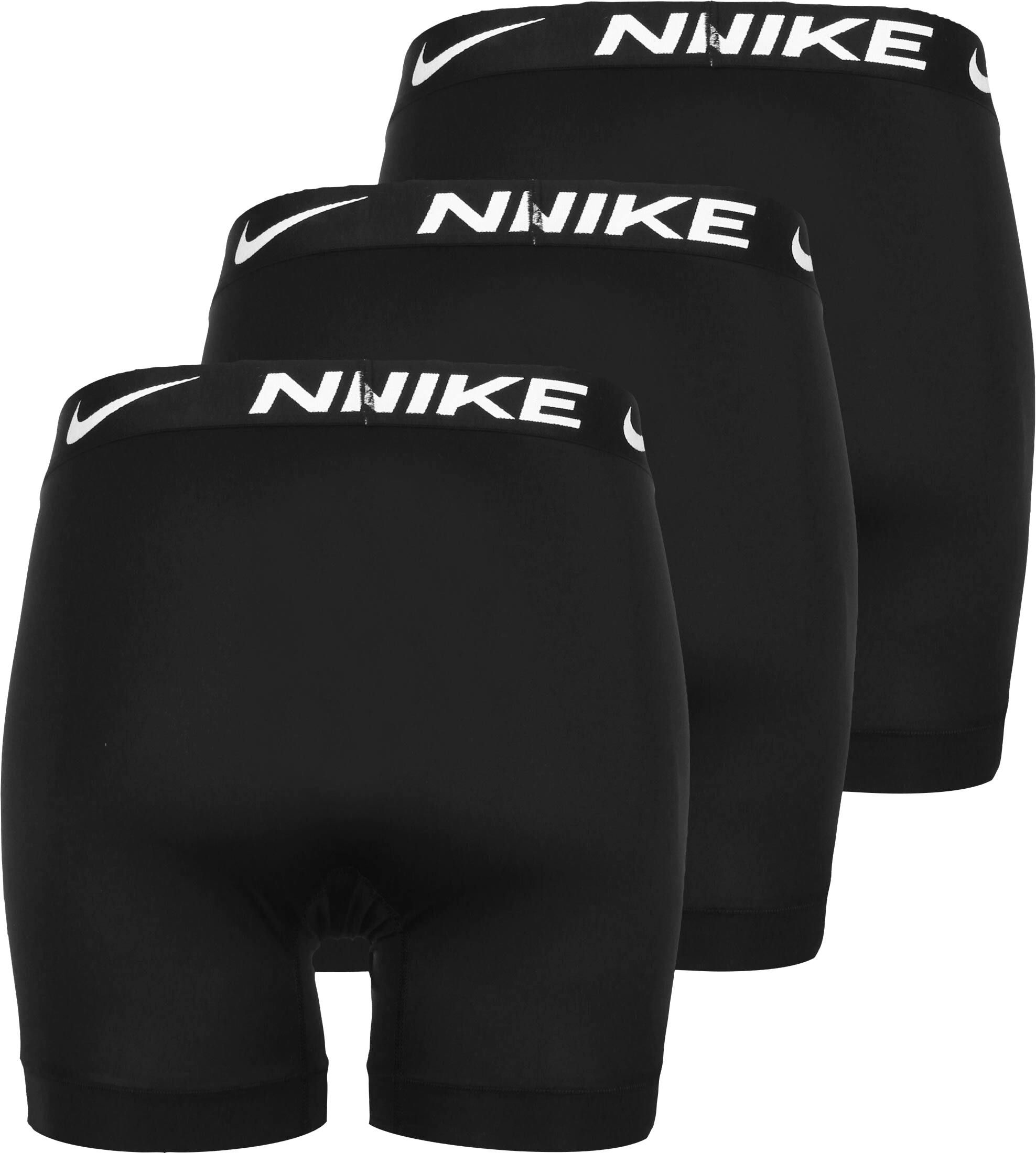 Nike Essential Micro Pants, 3Er-Pack, Logo-Bund, FüR Herren, Schwarz, XL
