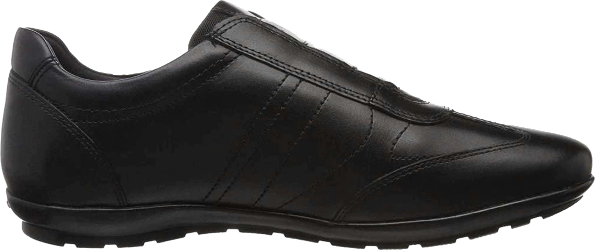 Geox Slipper, Glattleder, FüR Herren, Schwarz, 40