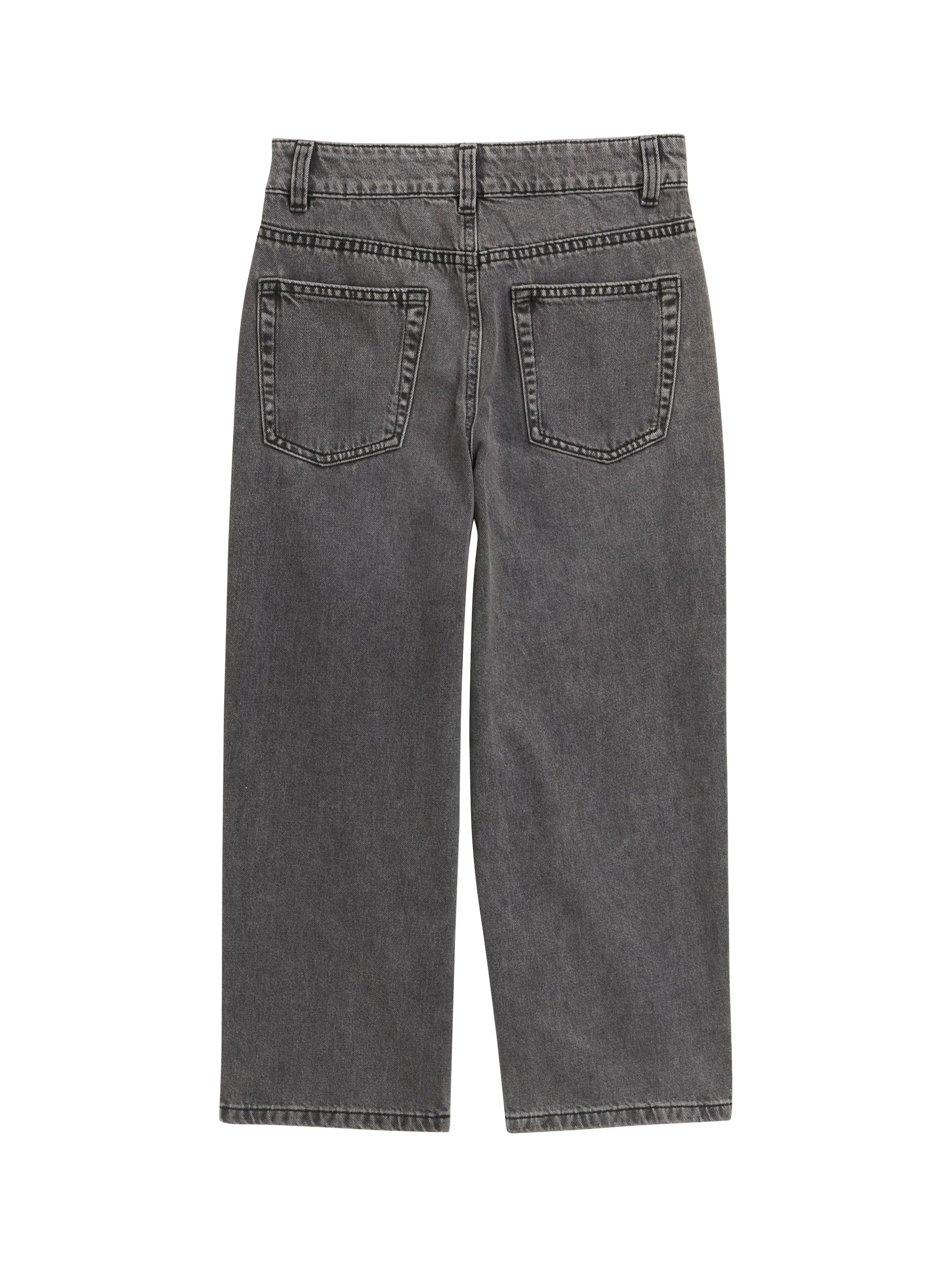 Tom Tailor Jeanshose, Baggy-Fit, 5-Pocket, FüR Kinder, Grau, 170