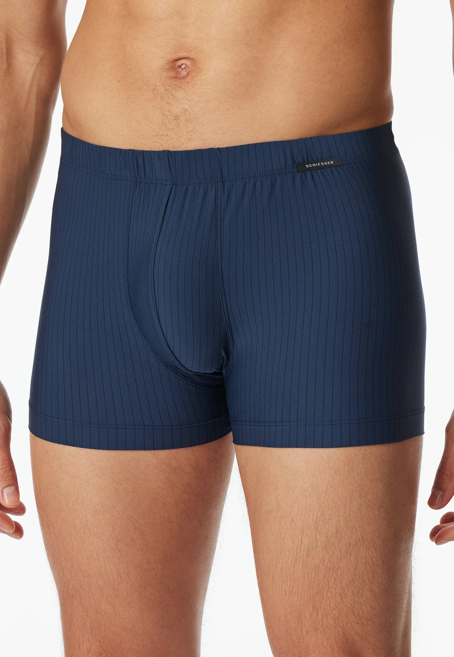 Schiesser Pure Micro Pants Kurz, Gummibund, FüR Herren, Blau, 7
