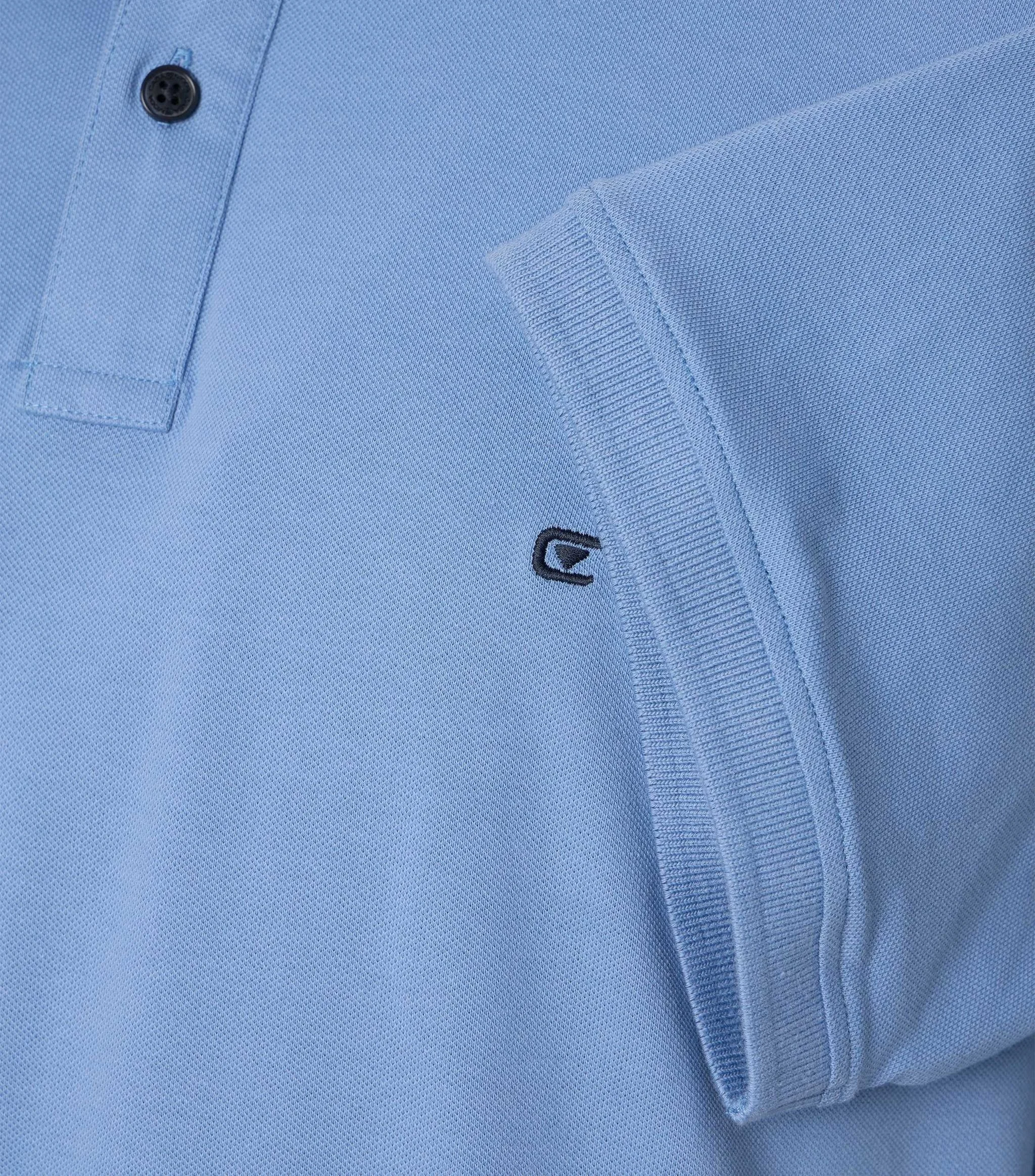 casamoda Poloshirt, Baumwoll-Mix, Logo-Stickerei, FüR Herren, Blau, XXL