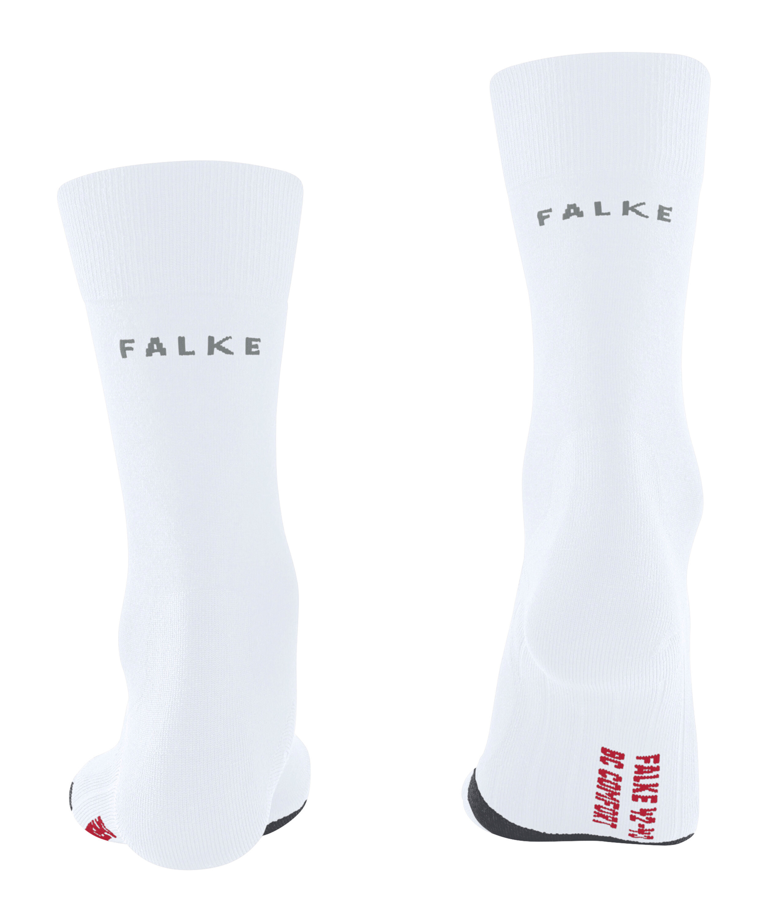 Falke Sportsocke Bc Comfort, Druckstellenschutz, FüR Damen, Weiß, 42/43