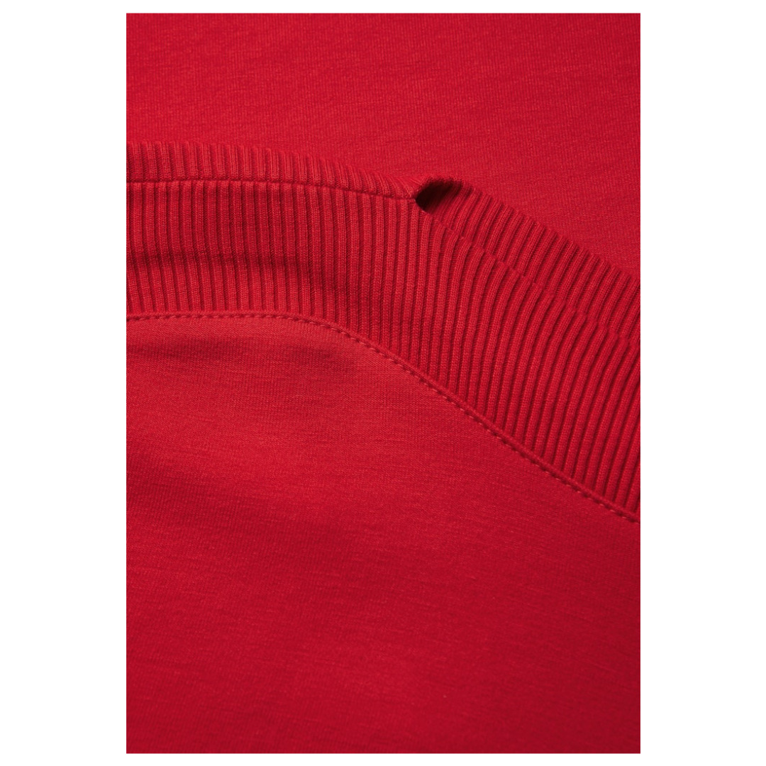 Street One Shirt, Langarm, FüR Damen, Rot, 38