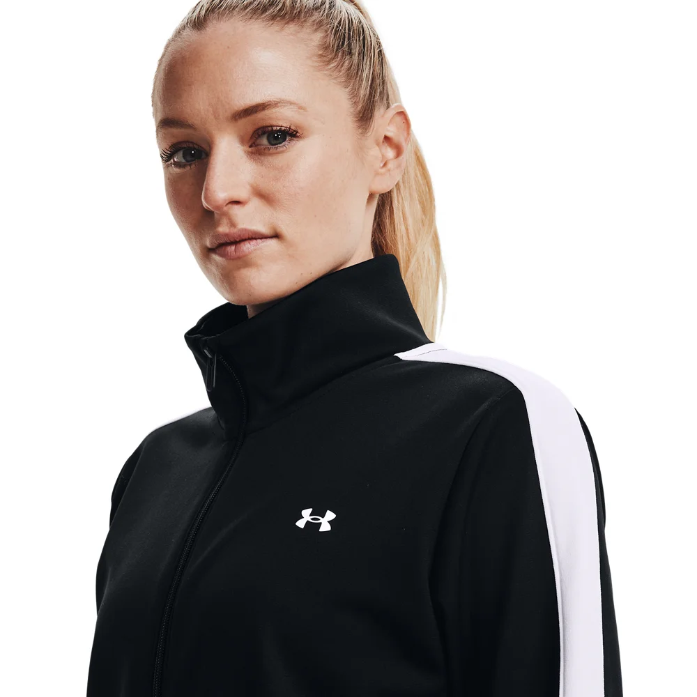 Under Armour Trainingsanzug, Stehkragen, FüR Damen, Schwarz, M