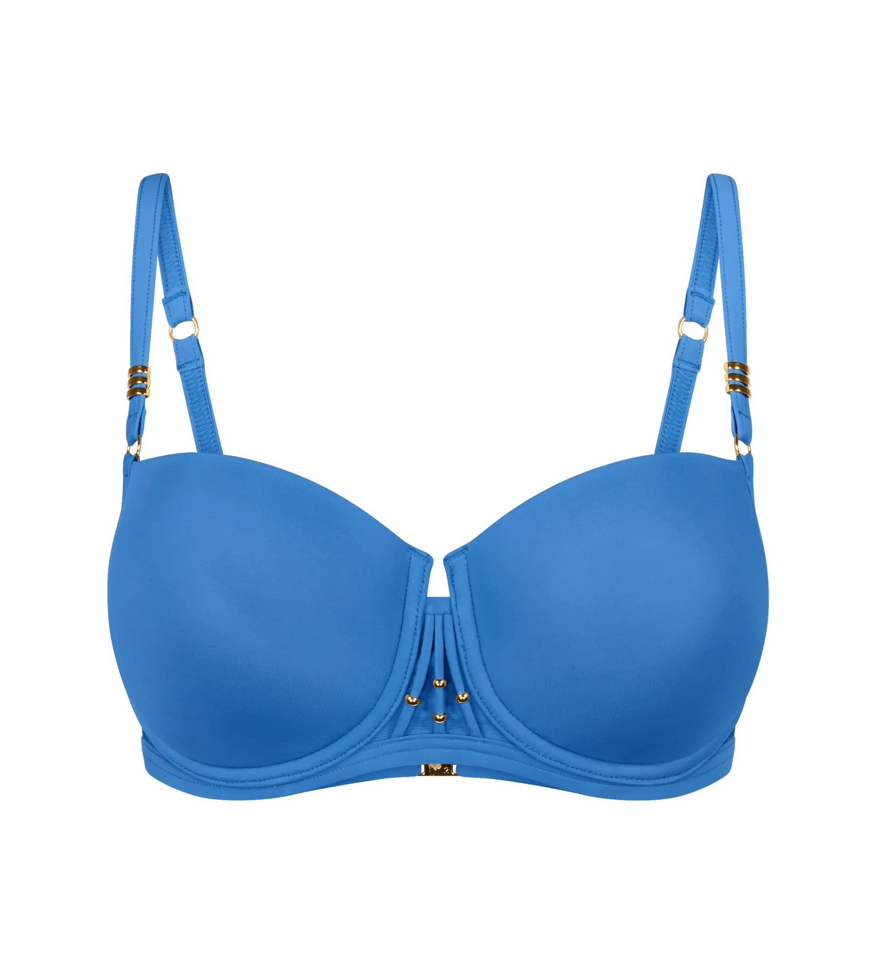 Triumph BüGel-Bikini-Oberteil Palina Love By The Sea, Perlen, FüR Damen, Blau, 42 E