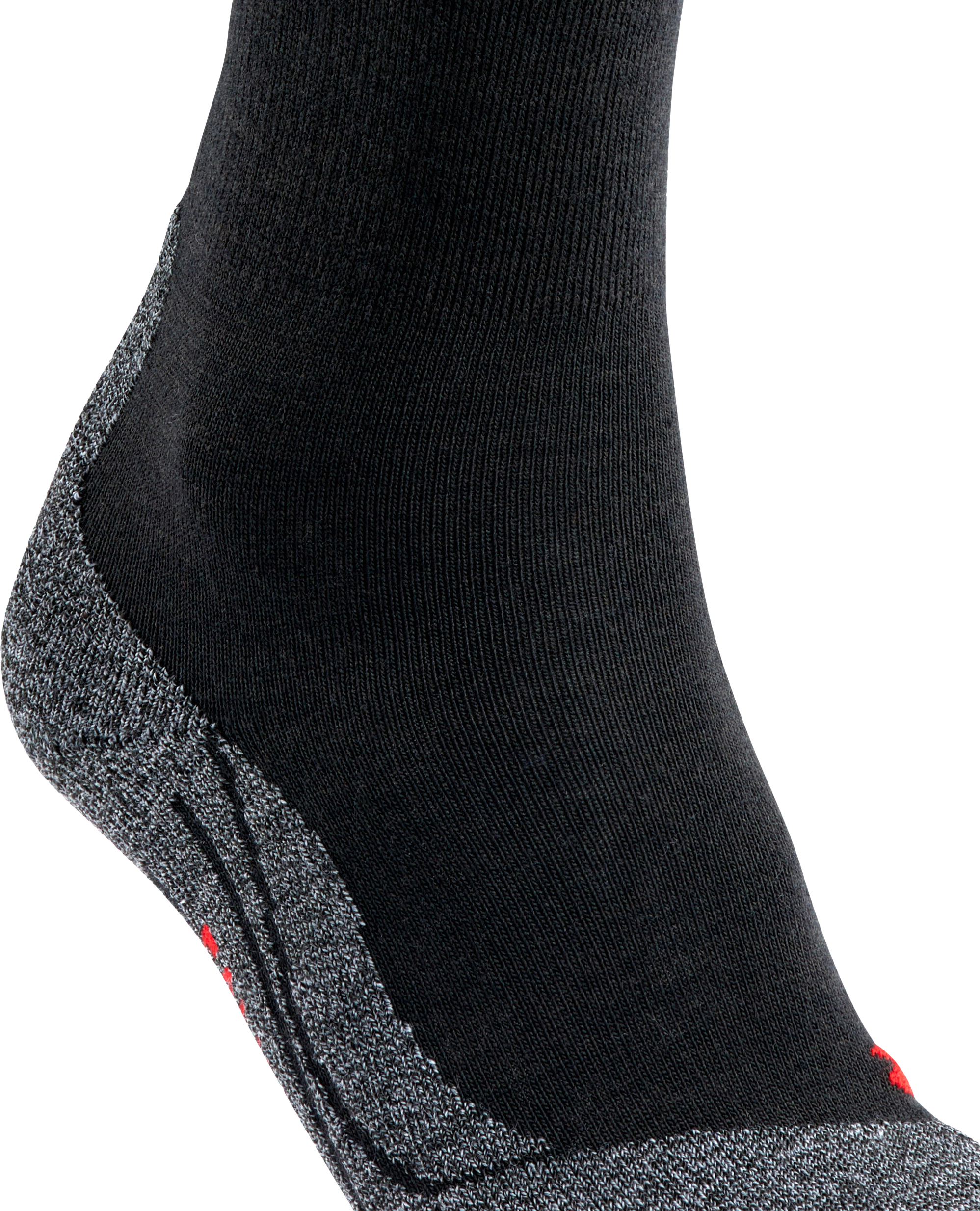 Falke TK2 Explore Trekkingsocken, Wollanteil, RippbüNdchen, FüR Damen, Schwarz, 41/42