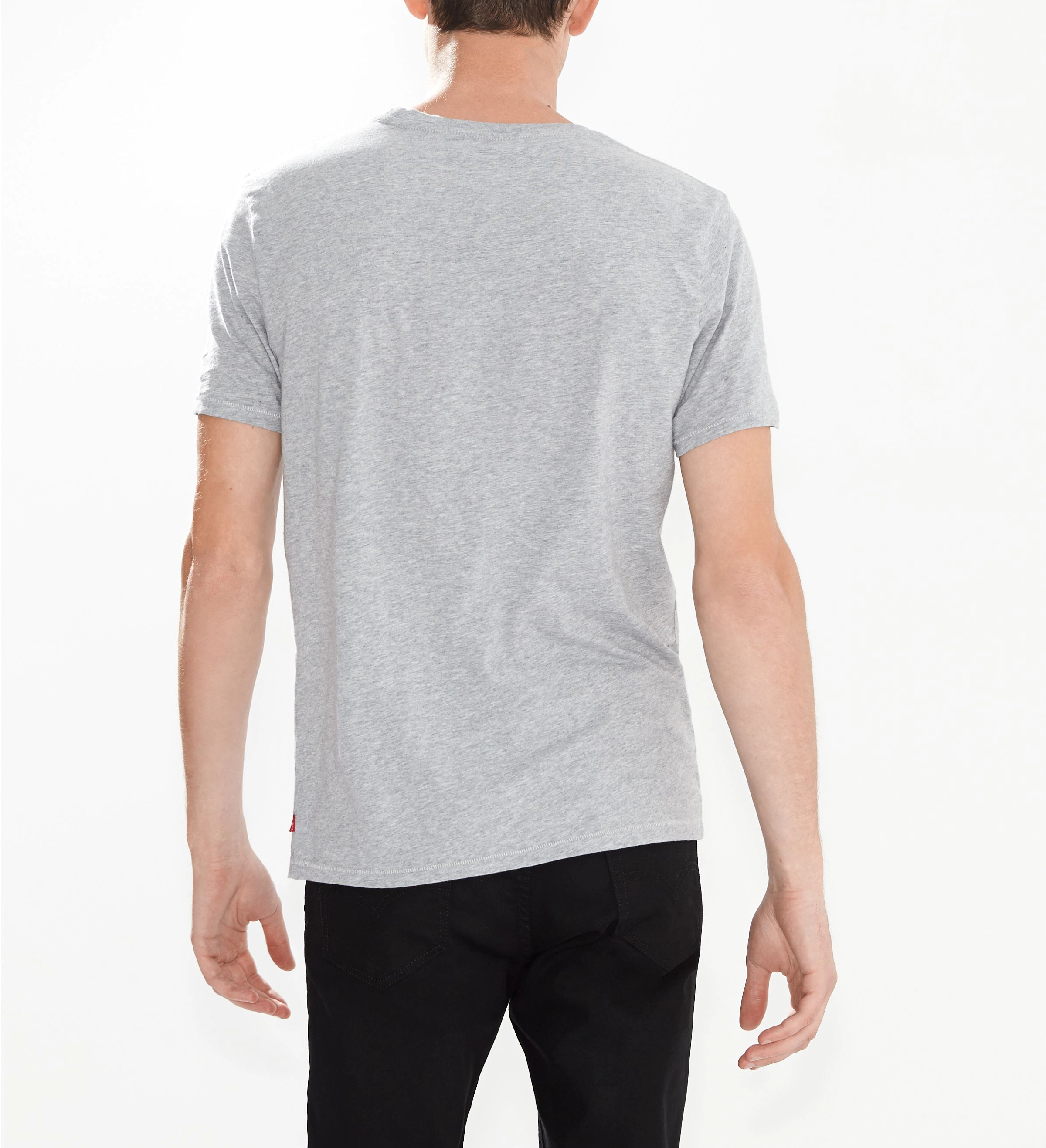 Levi's® T-Shirt, Logo-Print, Rundhals, FüR Herren, Grau, L